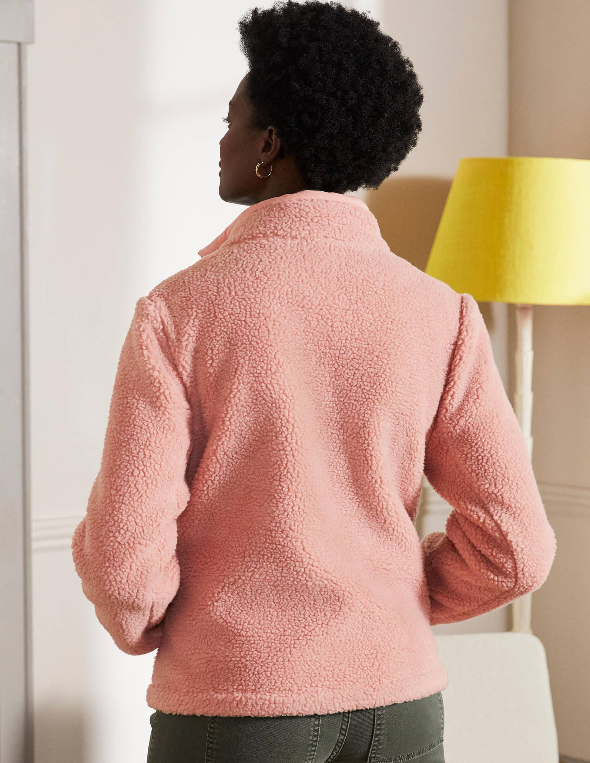 Marcia Sherpa Jacket-Milkshake-3