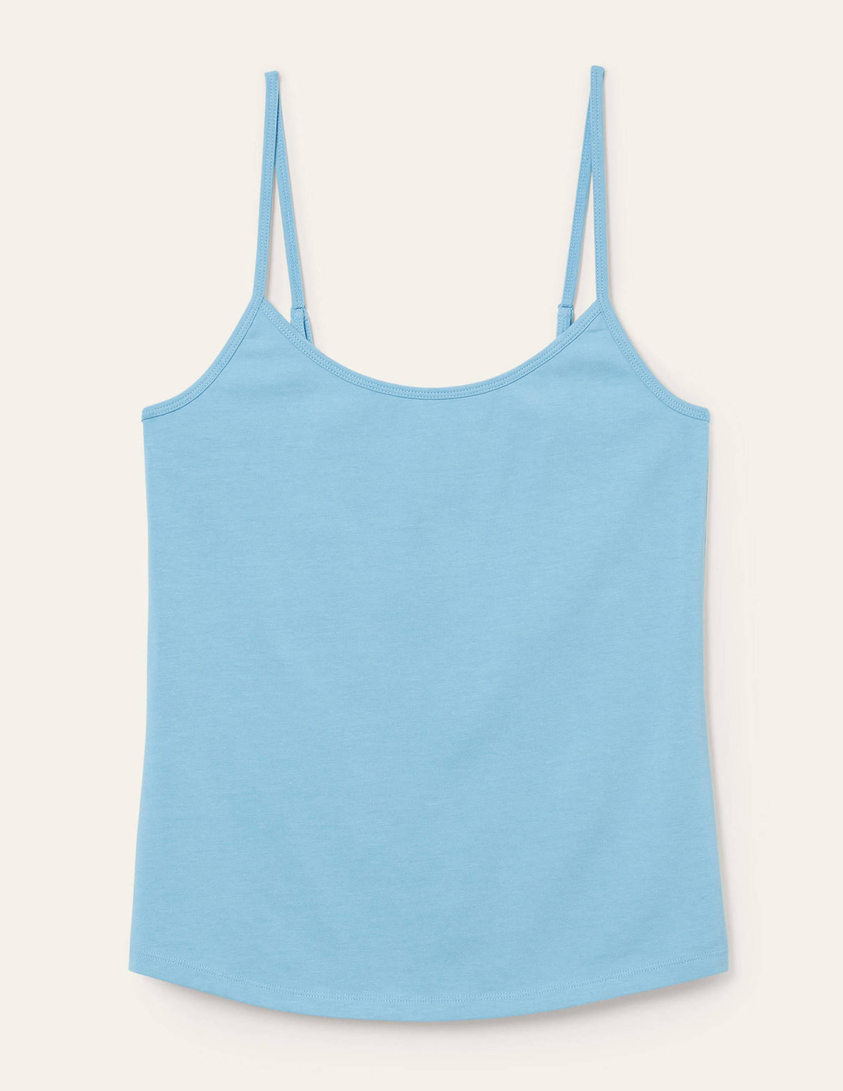 Plain Cami Top-Frosted Blue-5