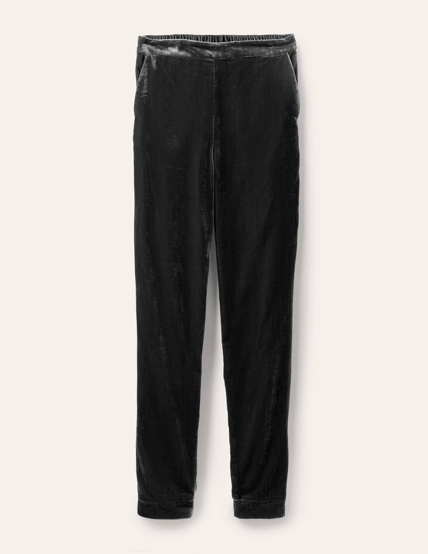 Velvet Pants-Black