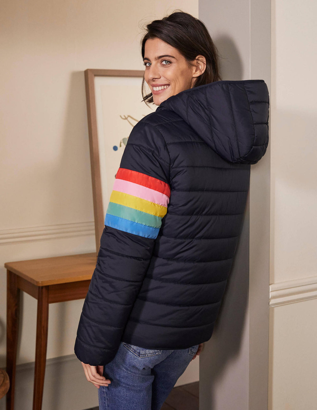 Reversible Puffer Jacket-Navy Stripe/Moroccan Blue-3