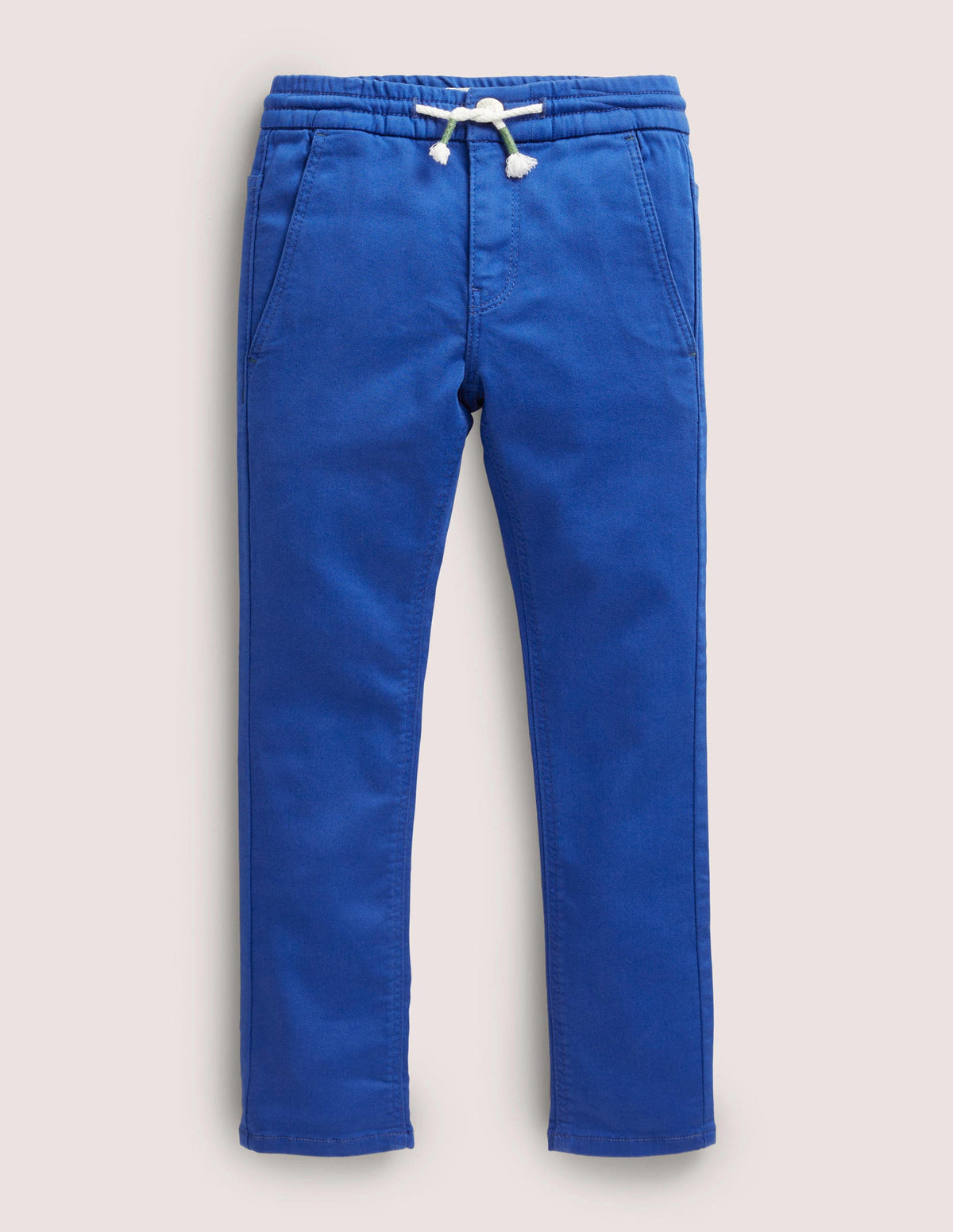 Blue Stretchy Skinny Jeans-Brilliant Blue-1