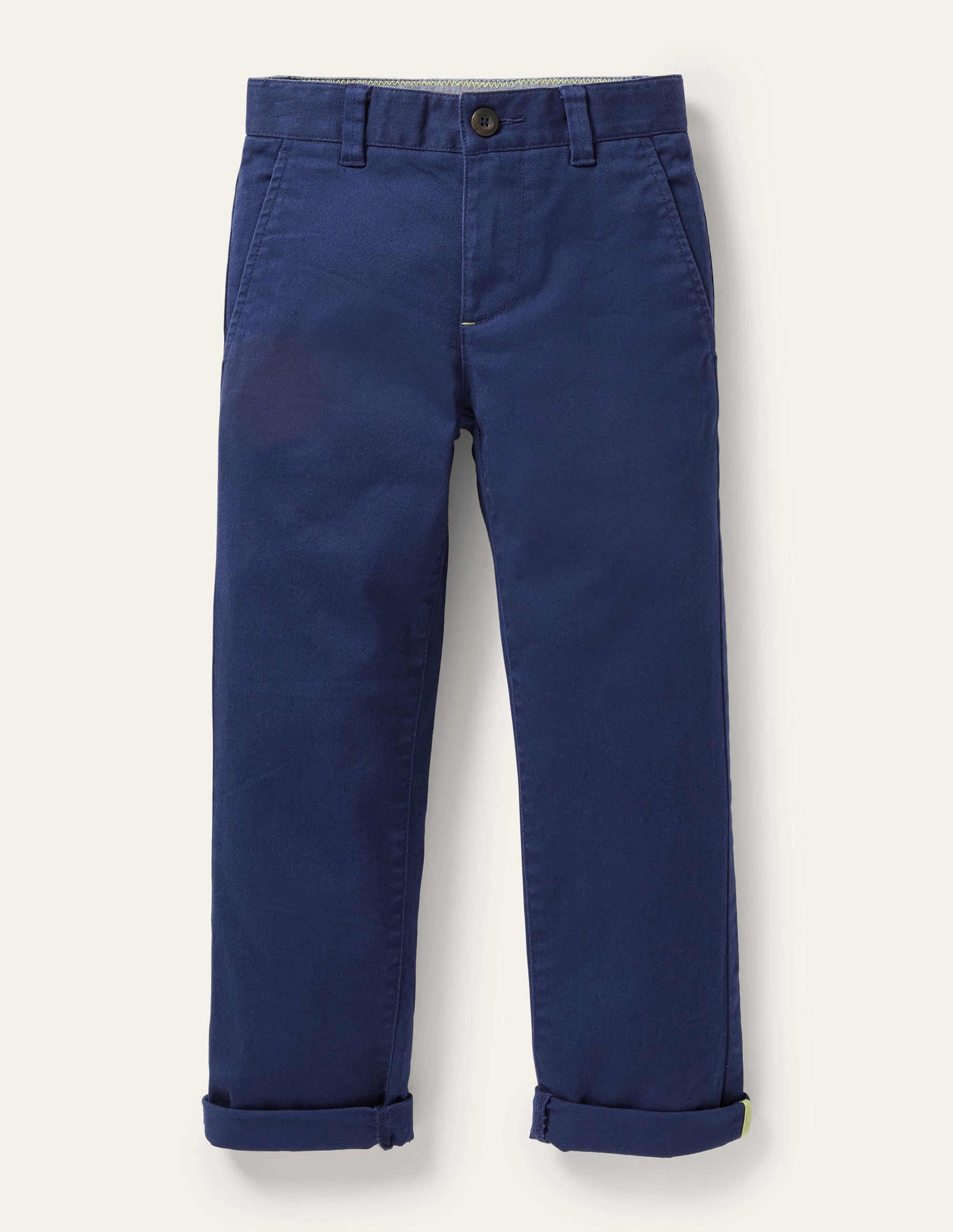 Chino Stretch Pants-College Navy - Image 1