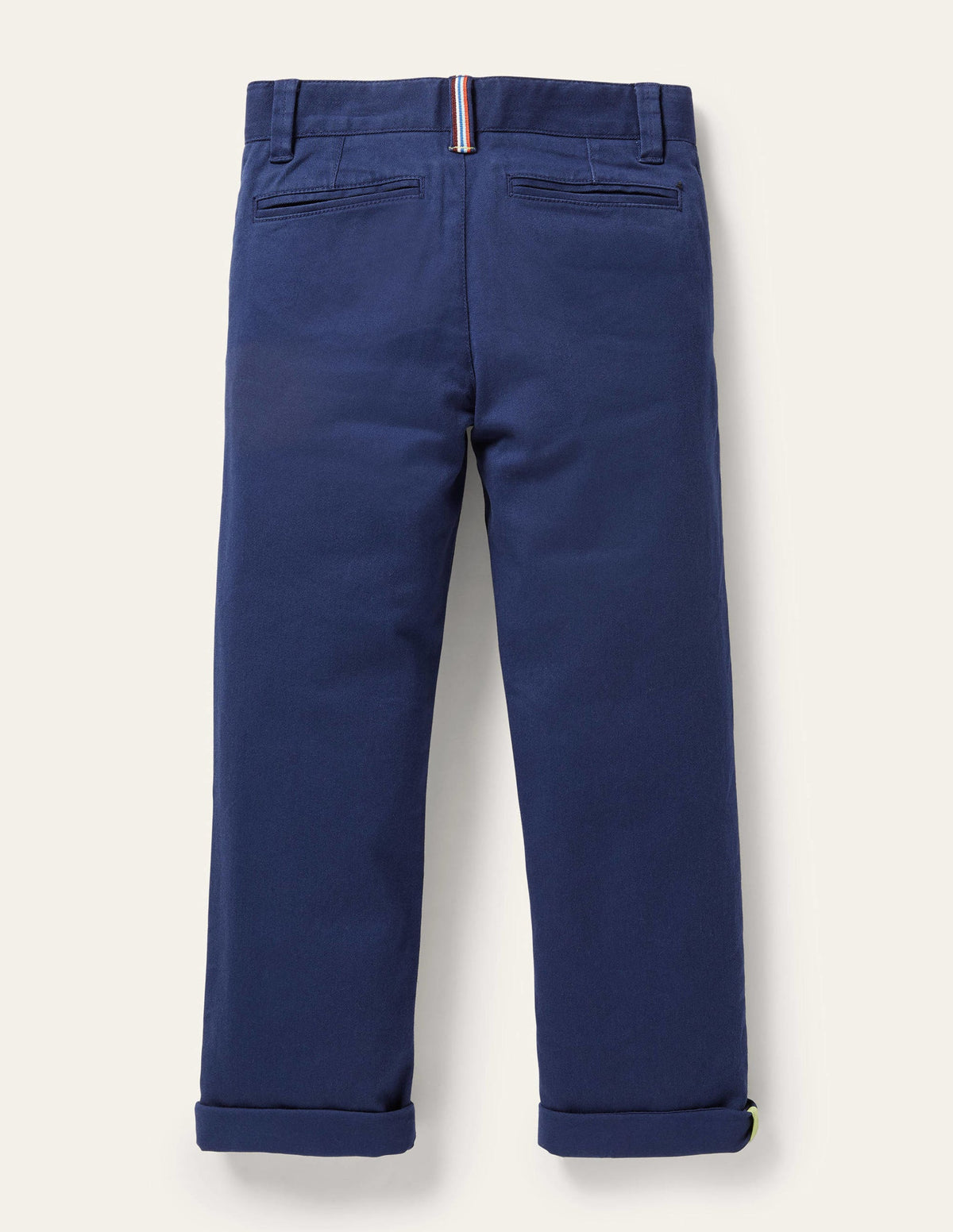Chino Stretch Pants-College Navy-2