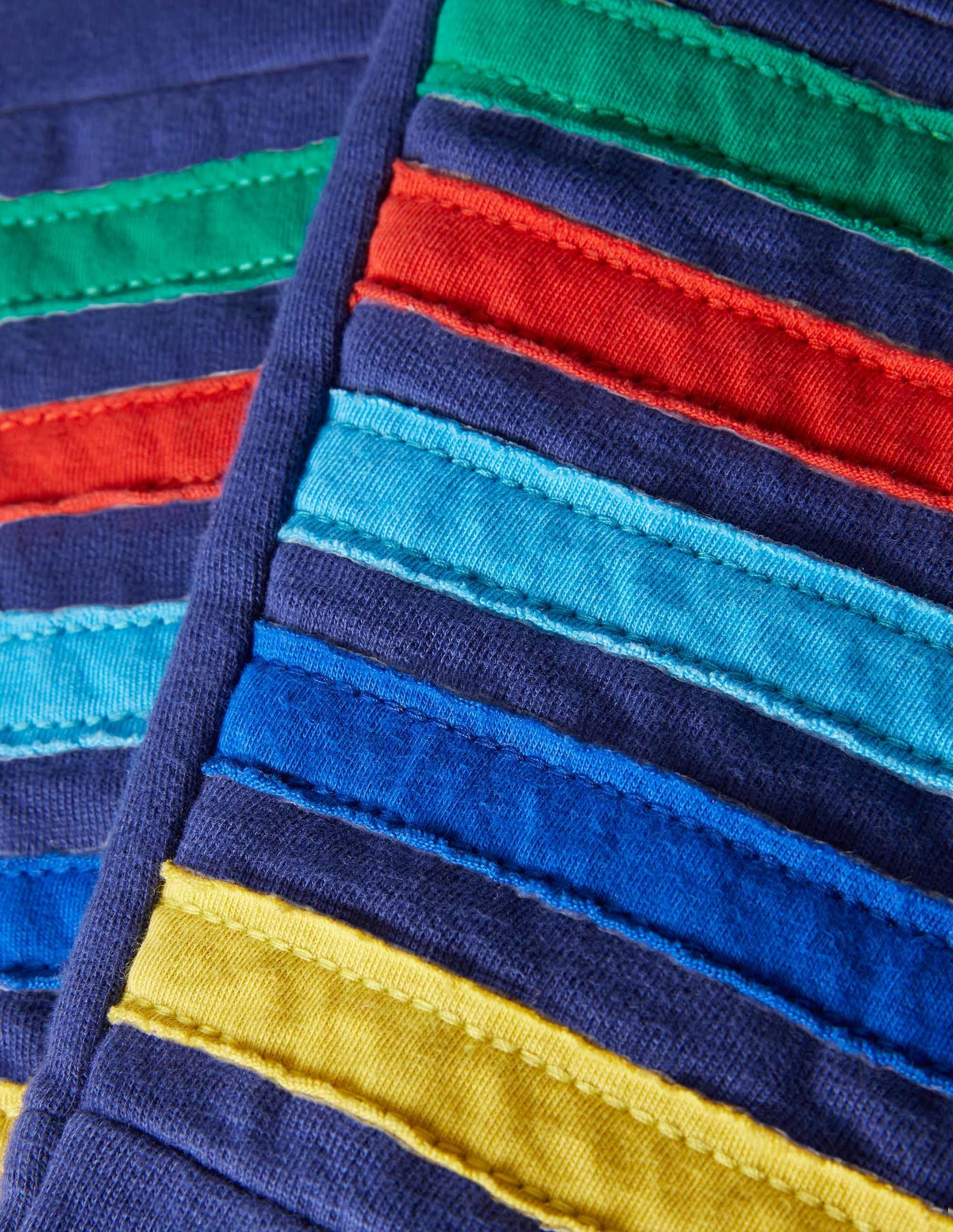 Warrior Knee Sweatpants-Starboard Blue Rainbow-3
