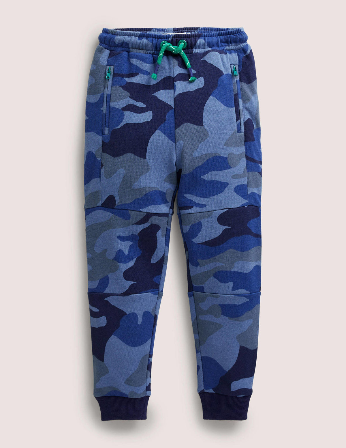Warrior Knee Sweatpants-Blue Camo - Image 1
