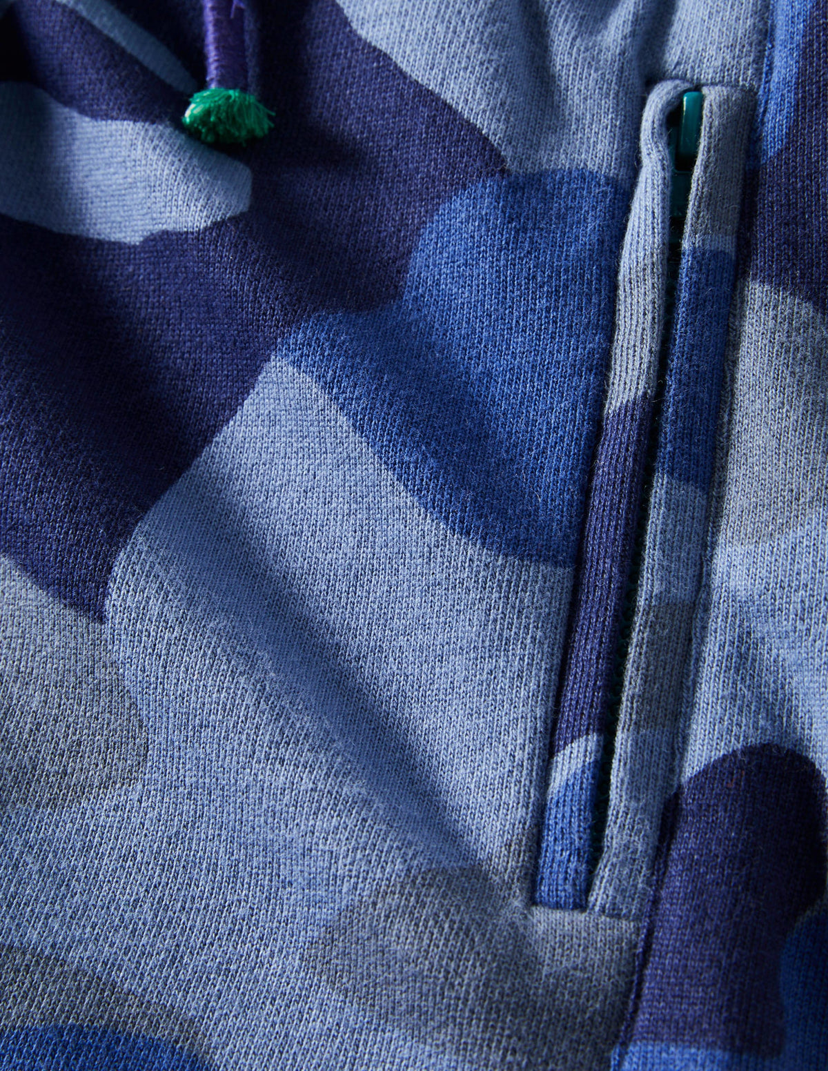 Warrior Knee Sweatpants-Blue Camo-3