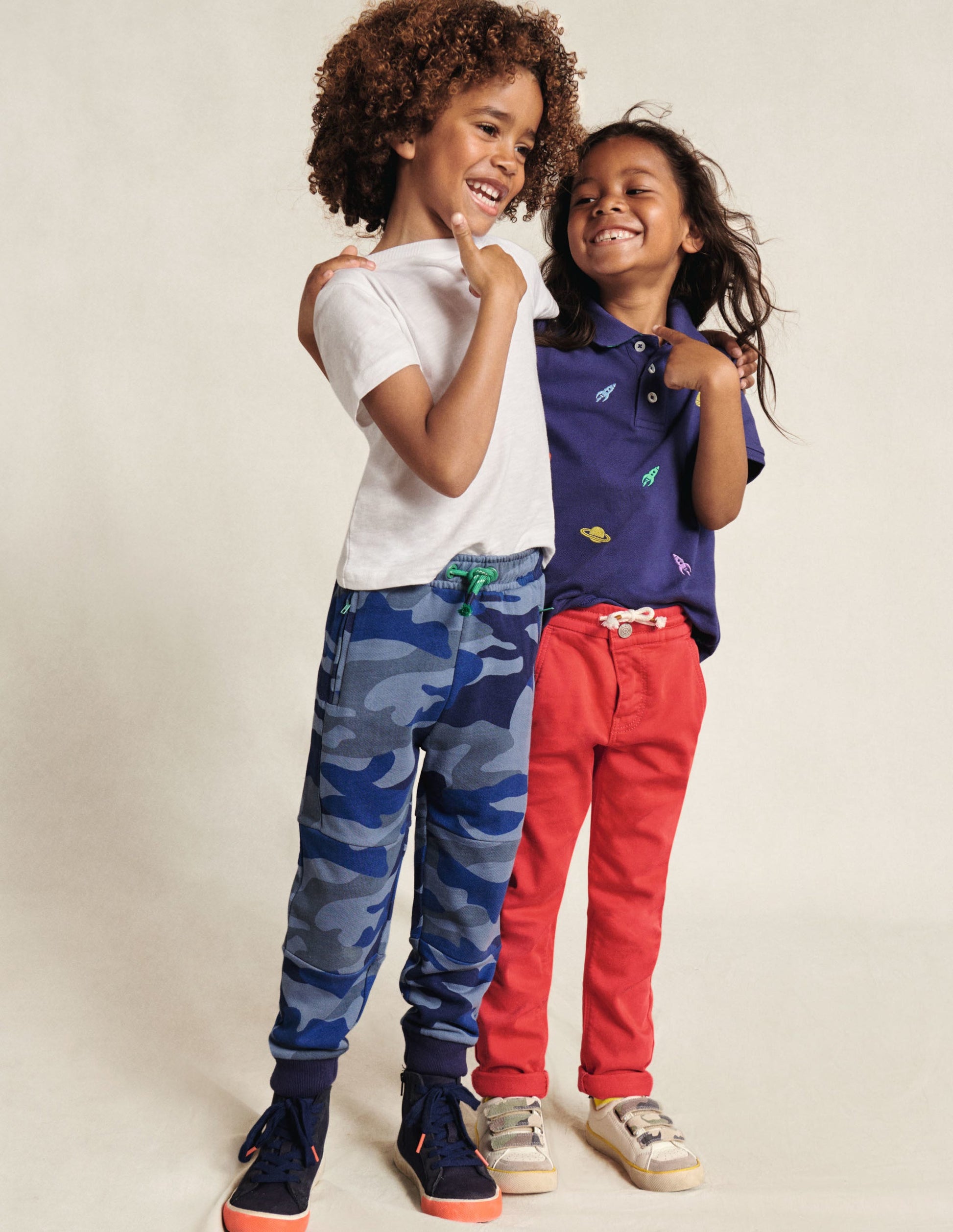 Warrior Knee Sweatpants-Blue Camo-4