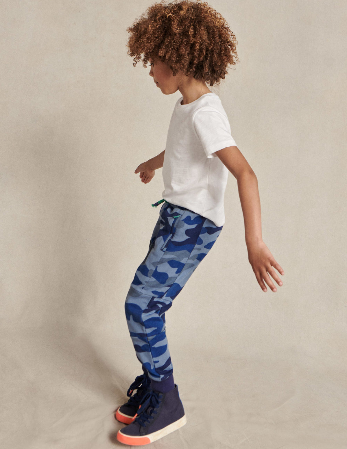 Warrior Knee Sweatpants-Blue Camo - Image 5