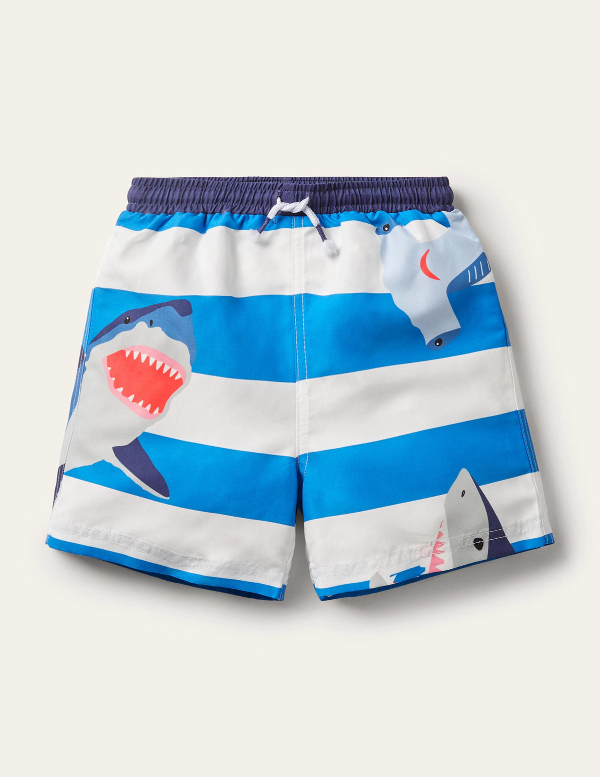 Swim Trunks-Moroccan Blue Sharks-1