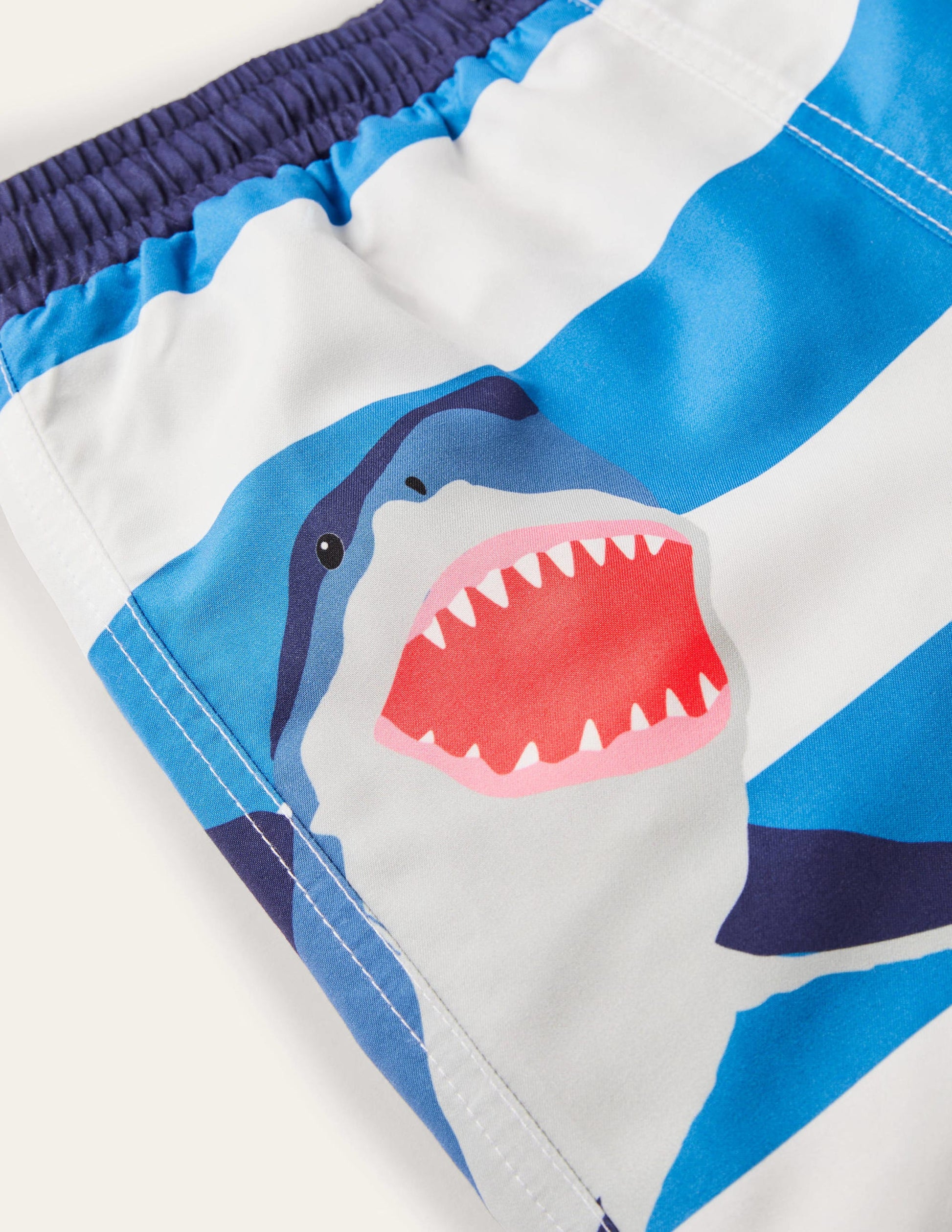 Swim Trunks-Moroccan Blue Sharks-3