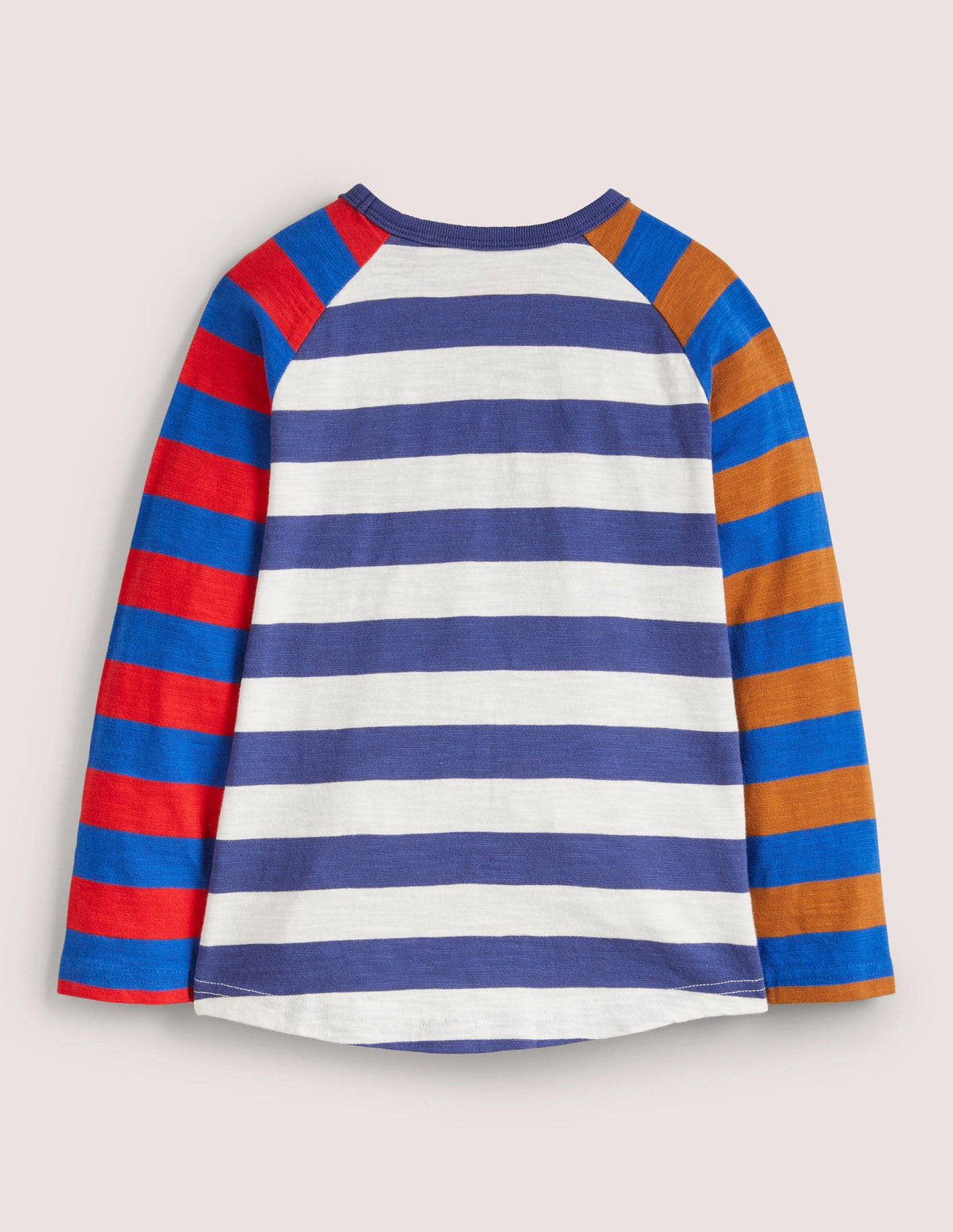 Raglan T-Shirt-Starboard Blue Multi - Image 2