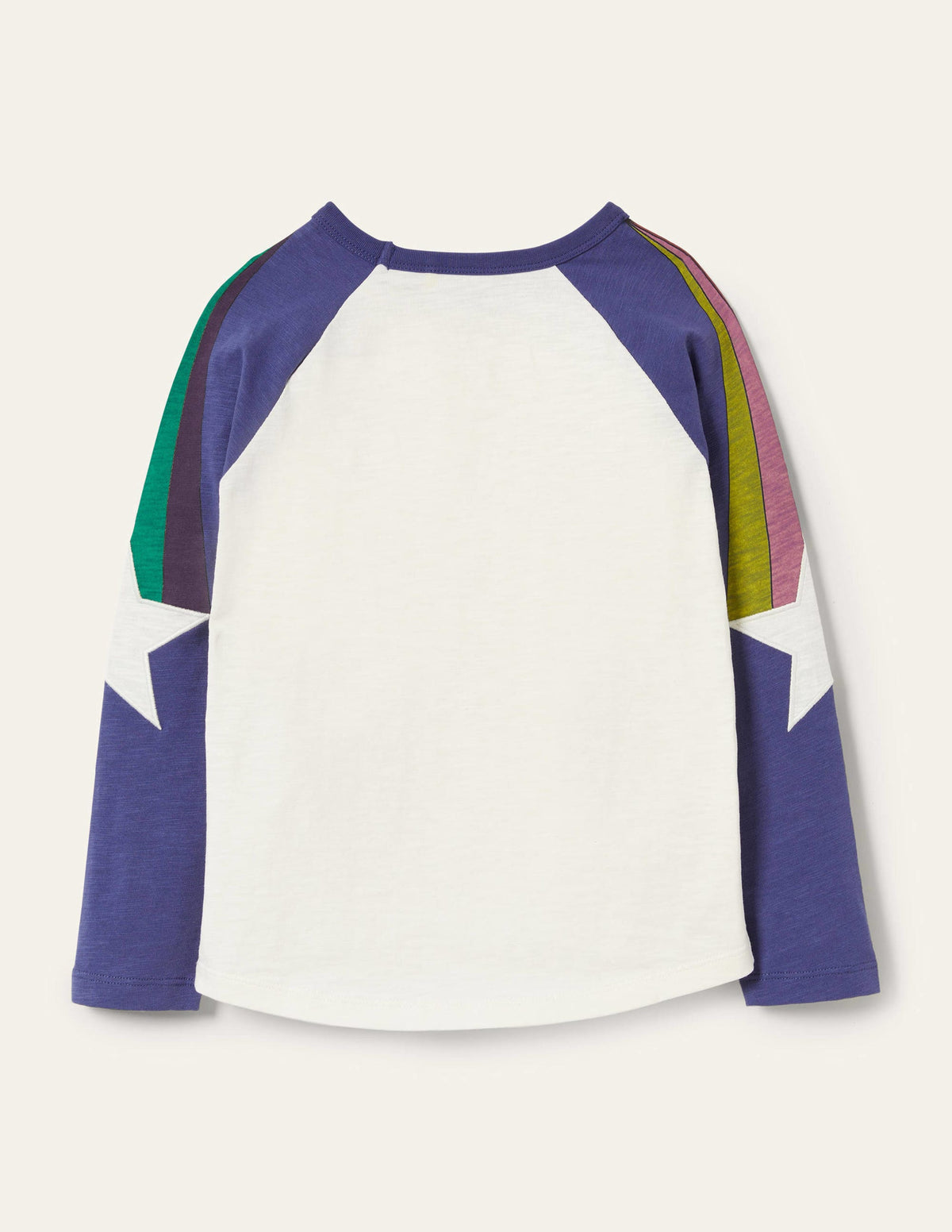 Raglan T-Shirt-Ivory Zoom Stars - Image 2