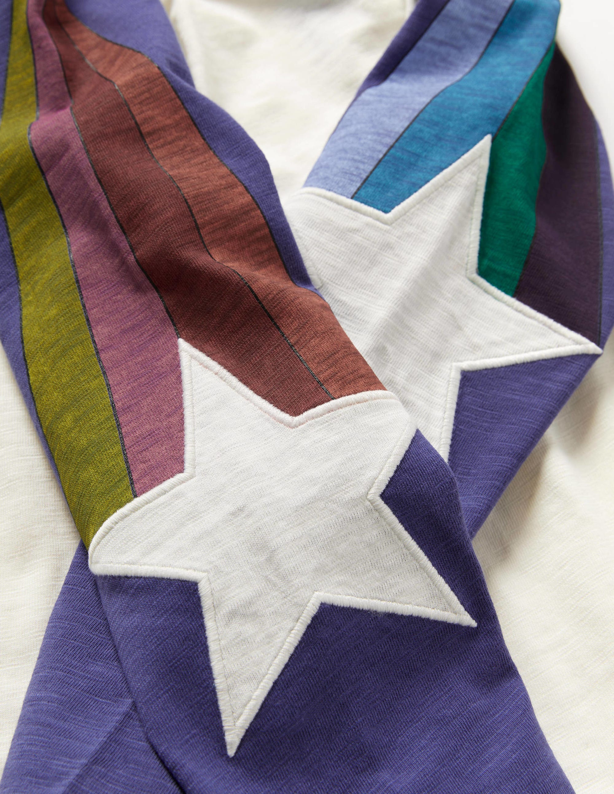 Raglan T-Shirt-Ivory Zoom Stars - Image 3