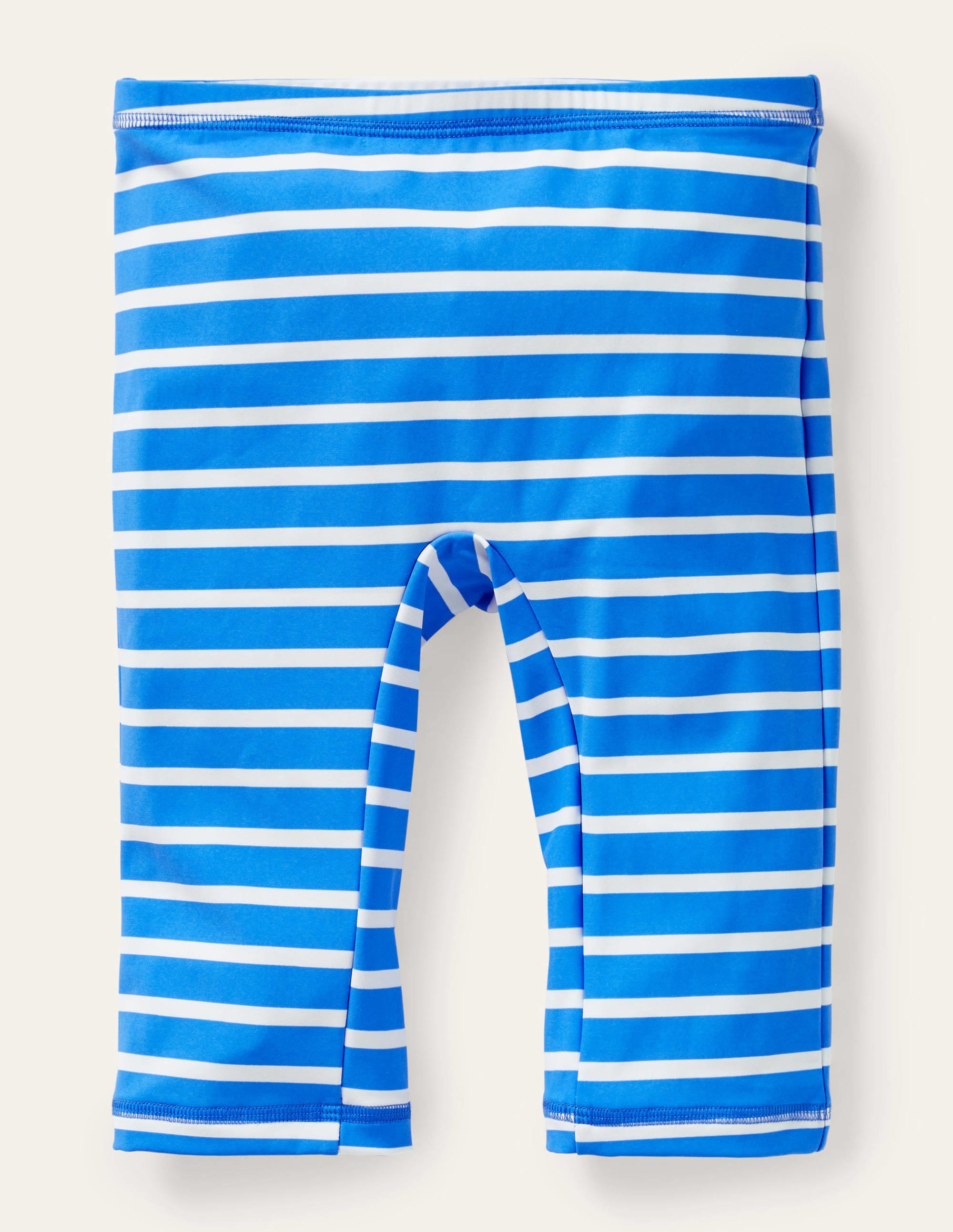 Sun-Safe Swim Shorts-Pool Blue/White - Image 1