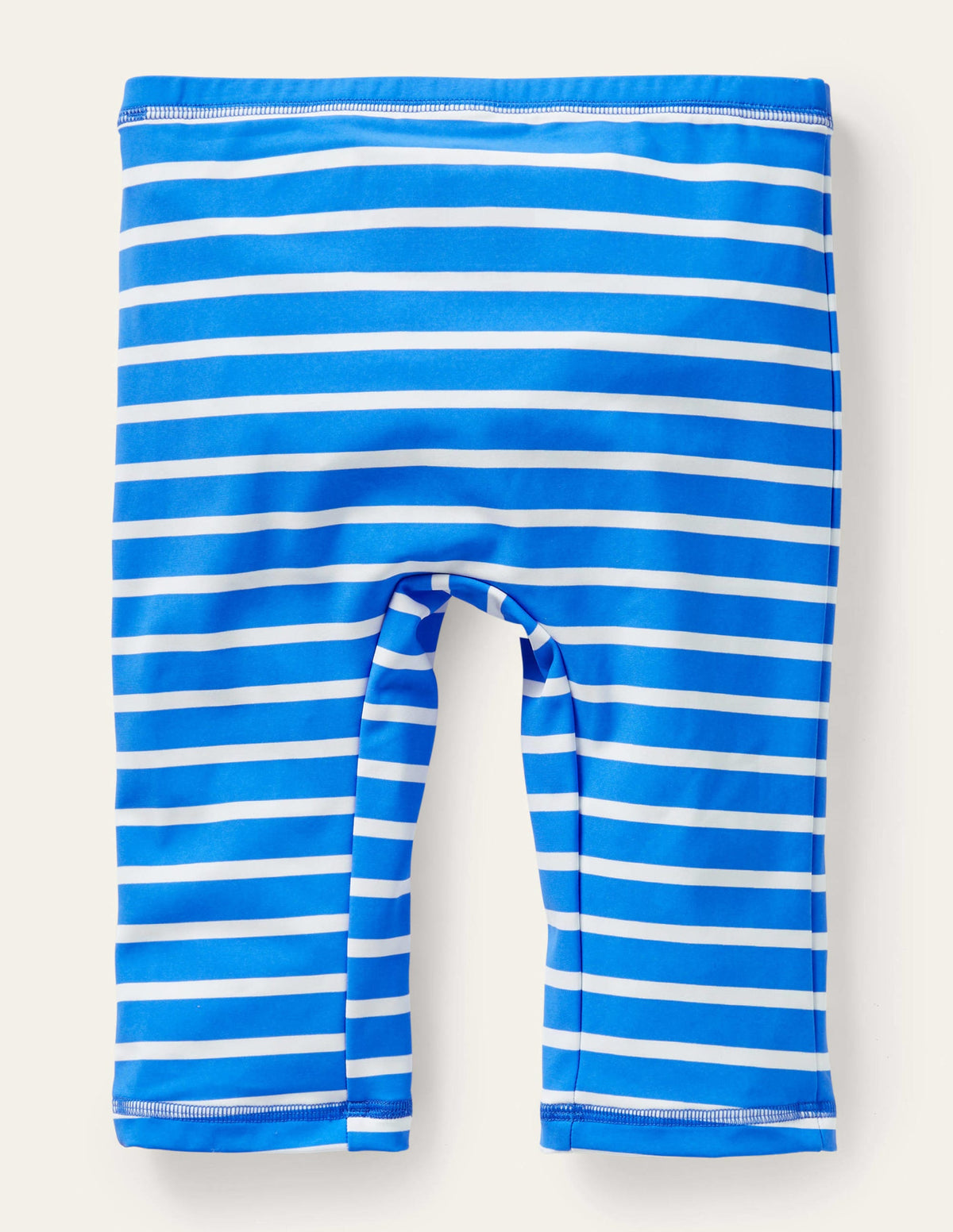 Sun-Safe Swim Shorts-Pool Blue/White-2