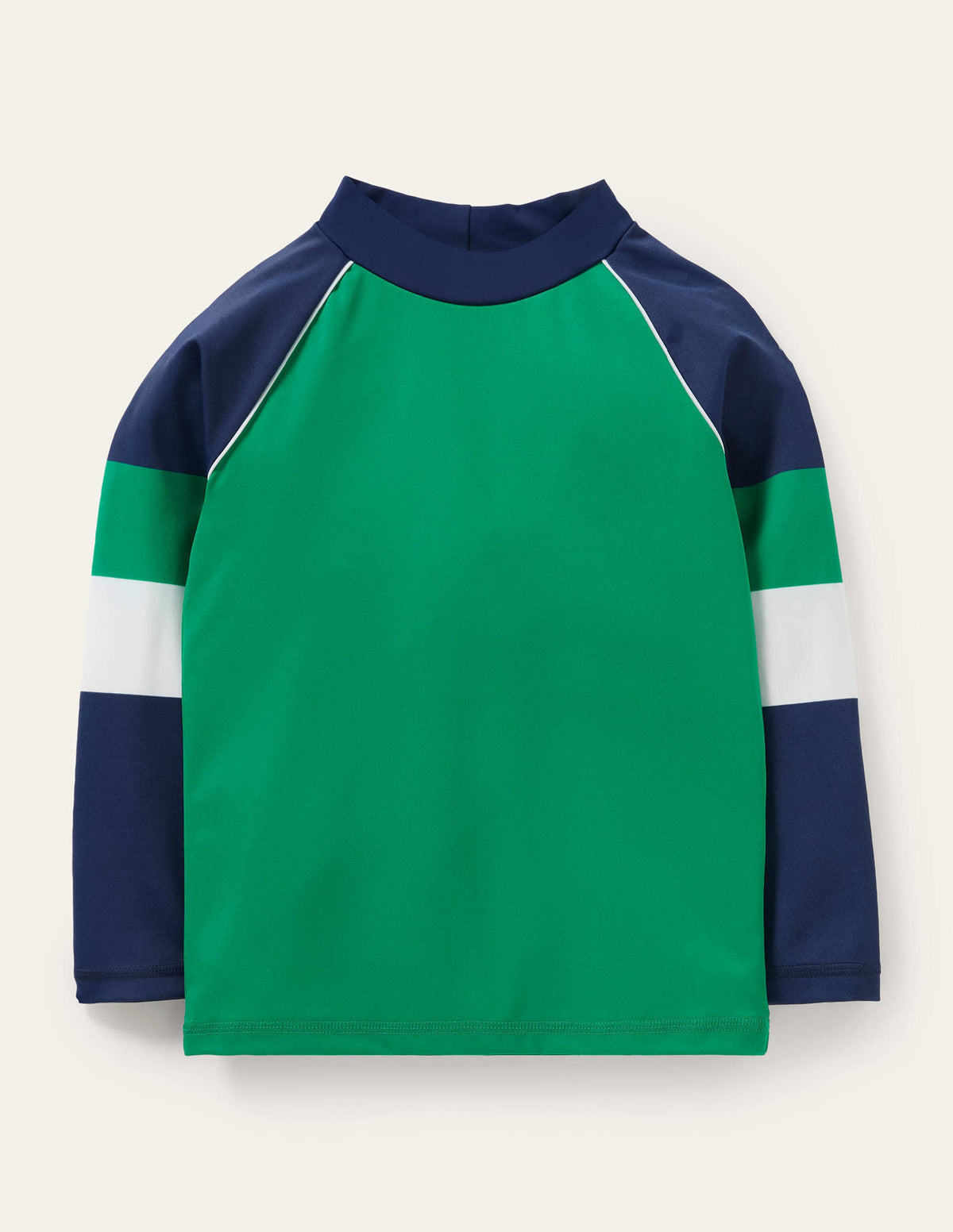Rash Guard-Shamrock Green/College Navy - Image 1