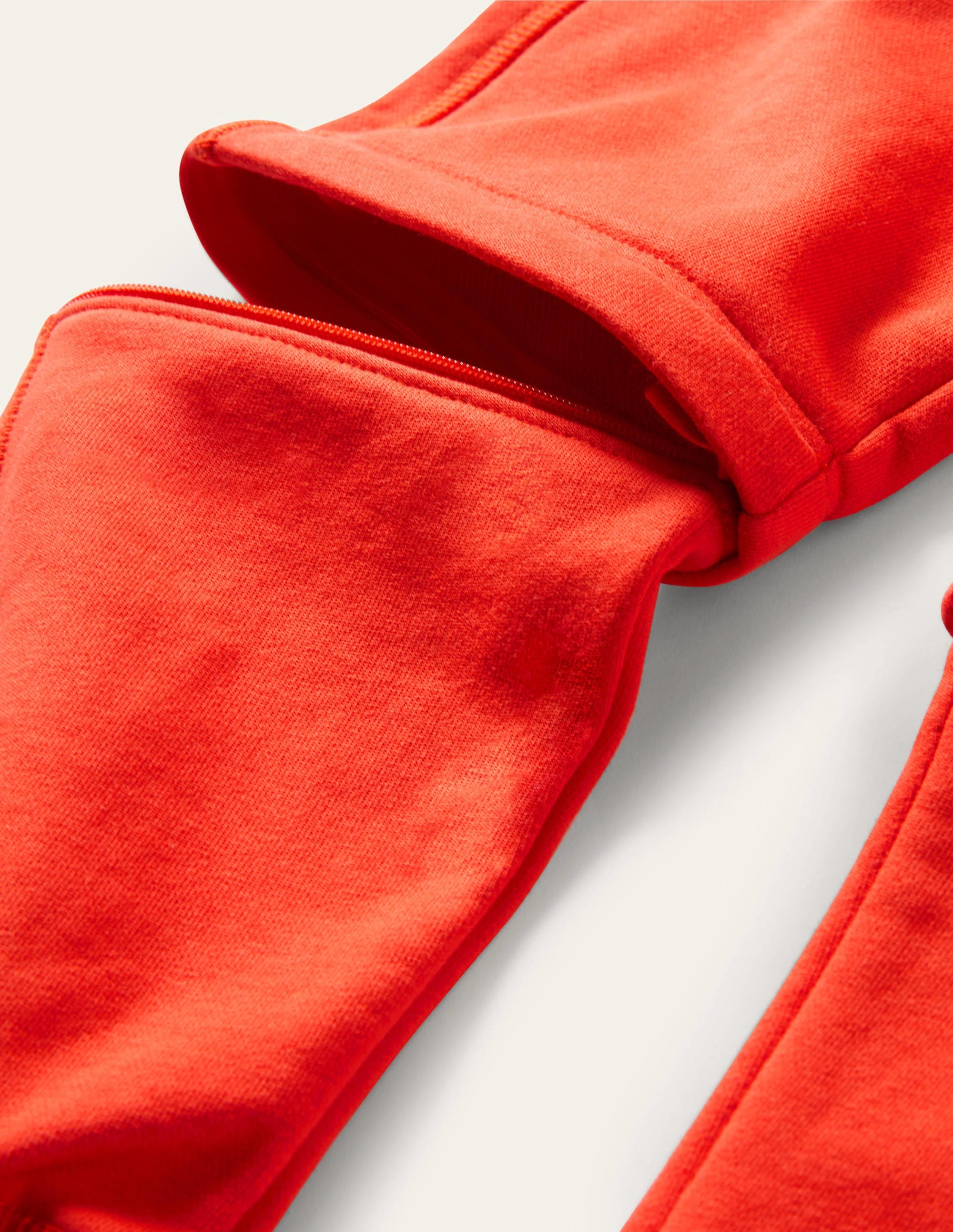 Zip-off Jersey Sweatpants-Rocket Red - Image 3