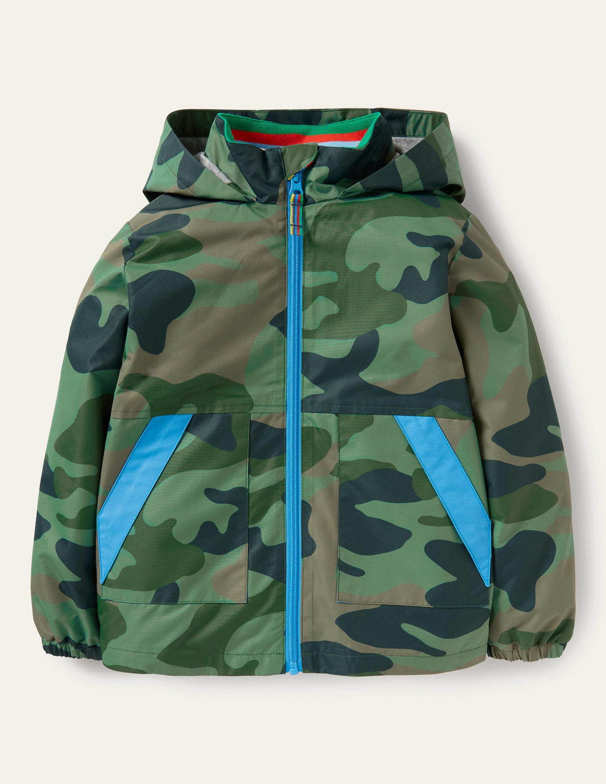 Jersey-lined Anorak-Rosemary Green Camo - Image 1
