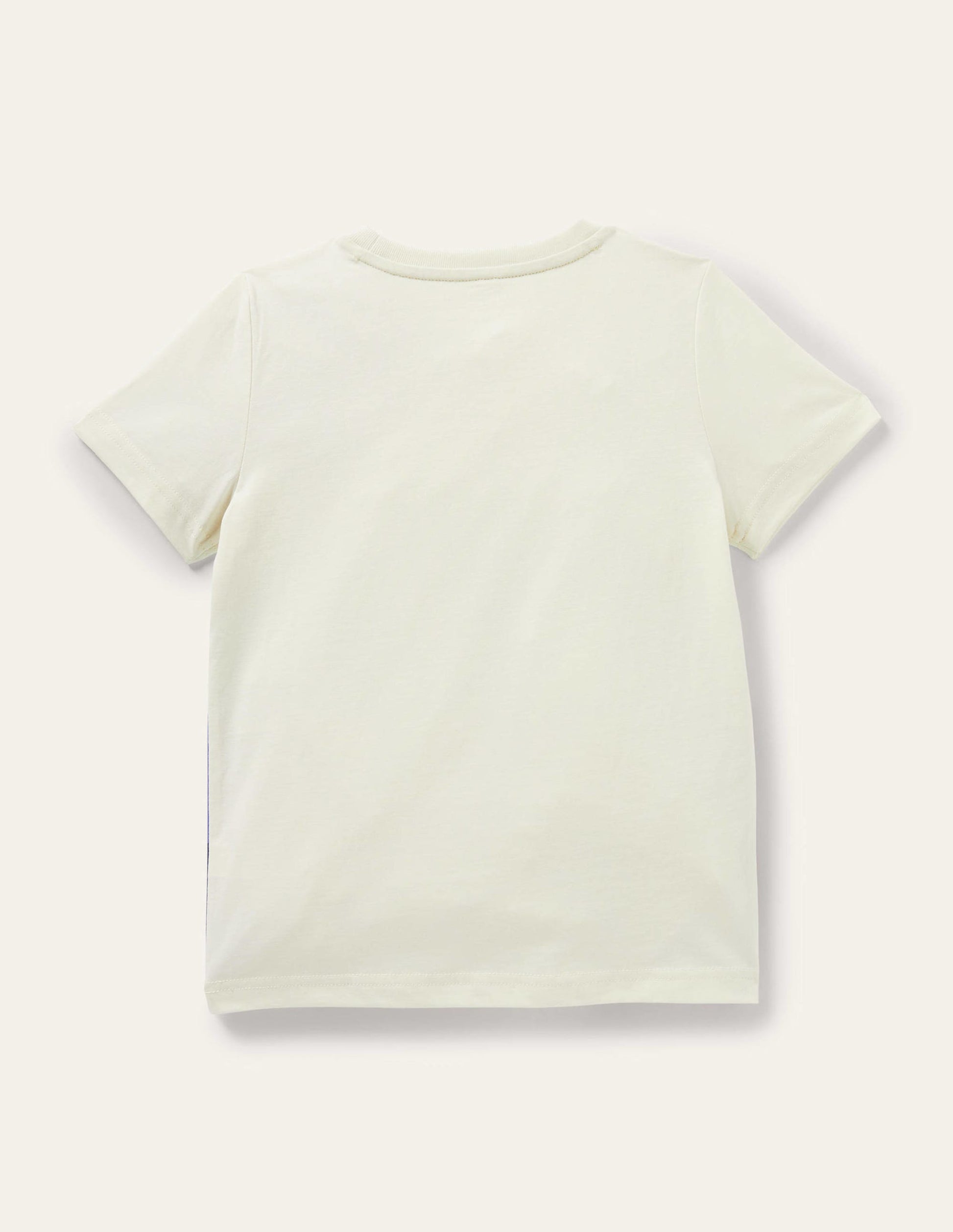 Graphic Layers T-shirt-Ivory Dinosaur-2
