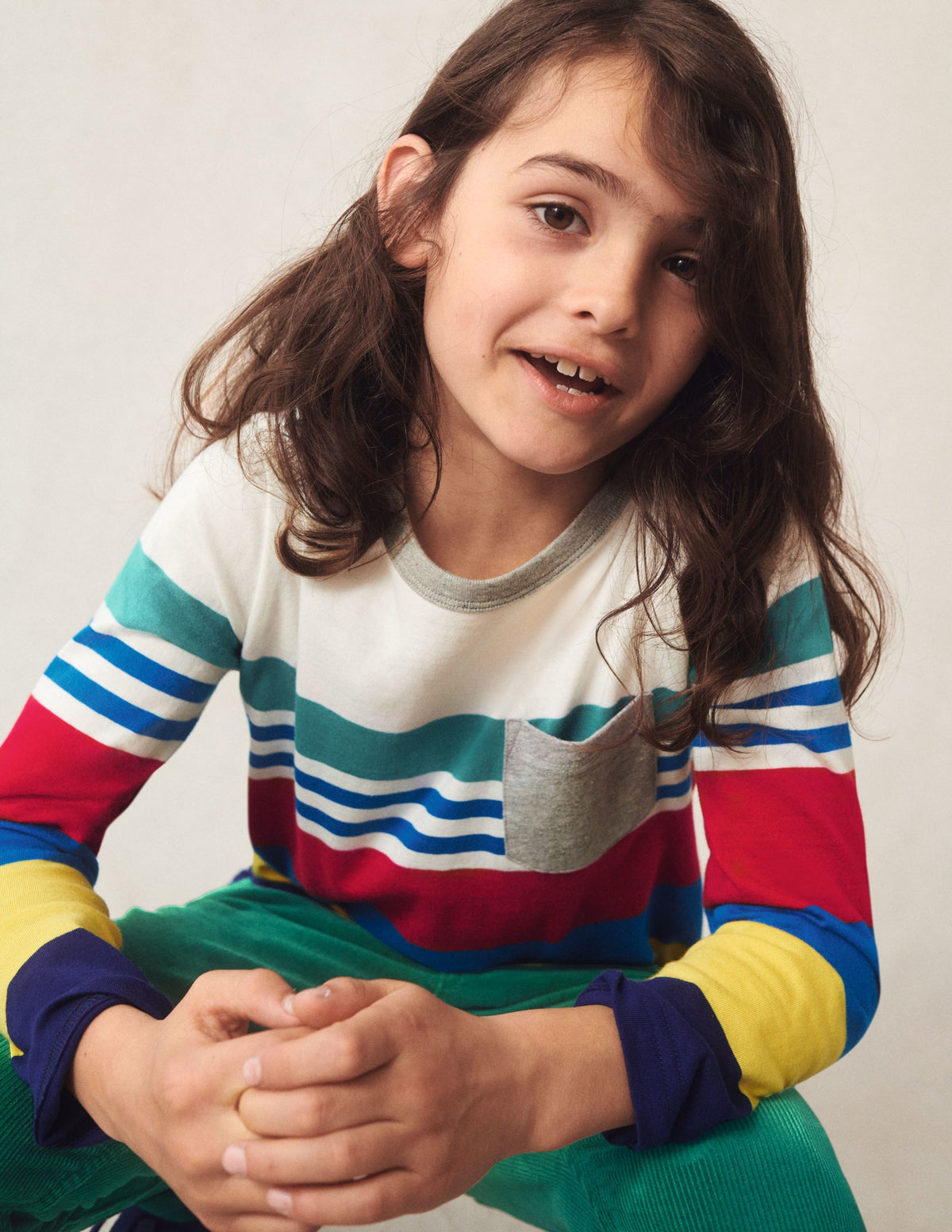Fun Breton T-shirt-Multi Wide Stripe - Image 4