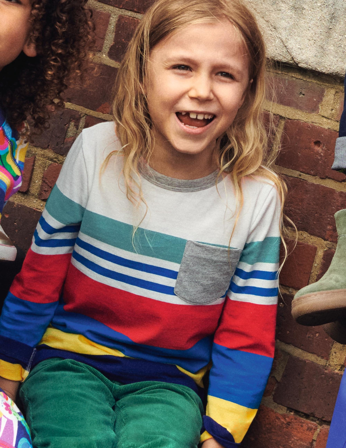 Fun Breton T-shirt-Multi Wide Stripe - Image 6