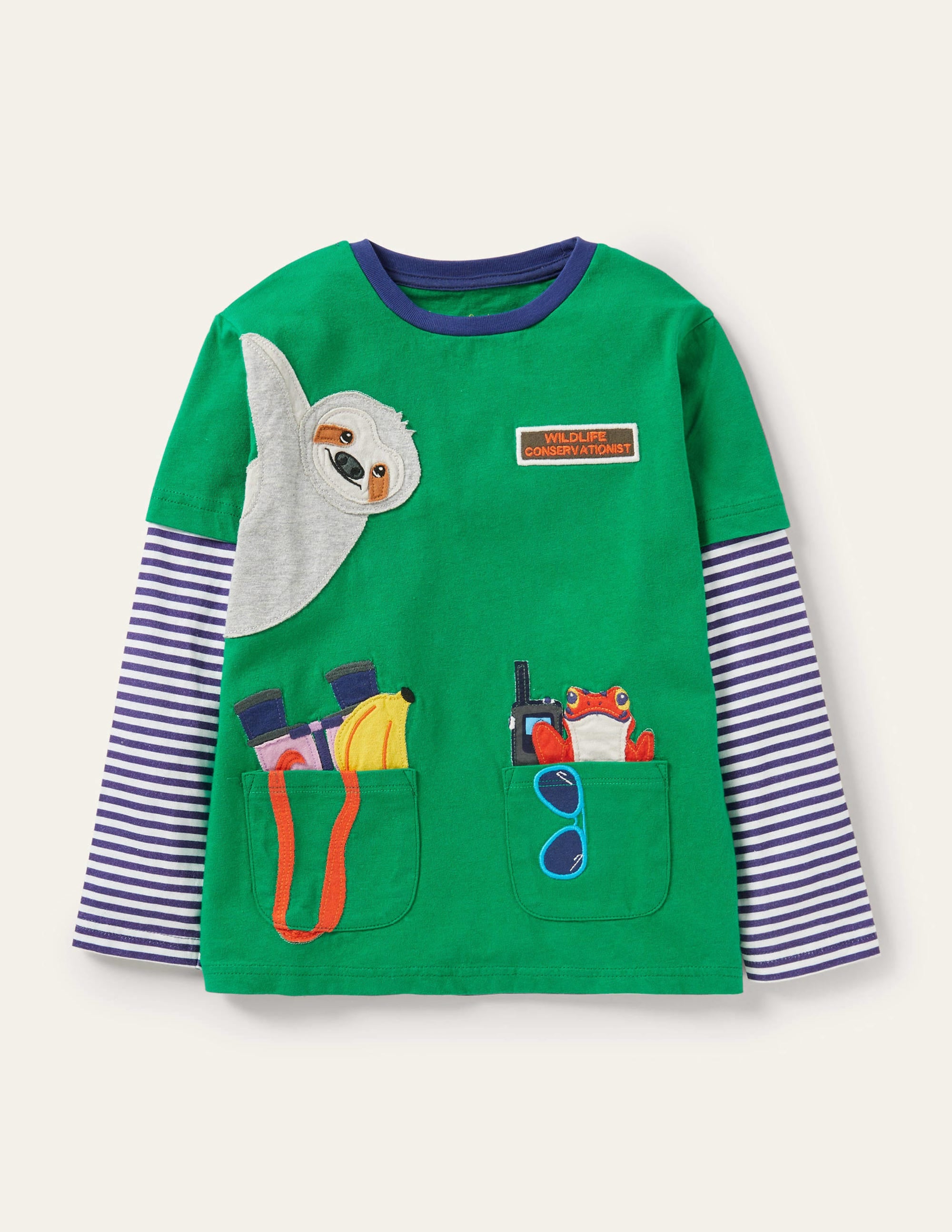 Occupational Appliqué T-shirt-Rosemary Green Conservationist - Image 1
