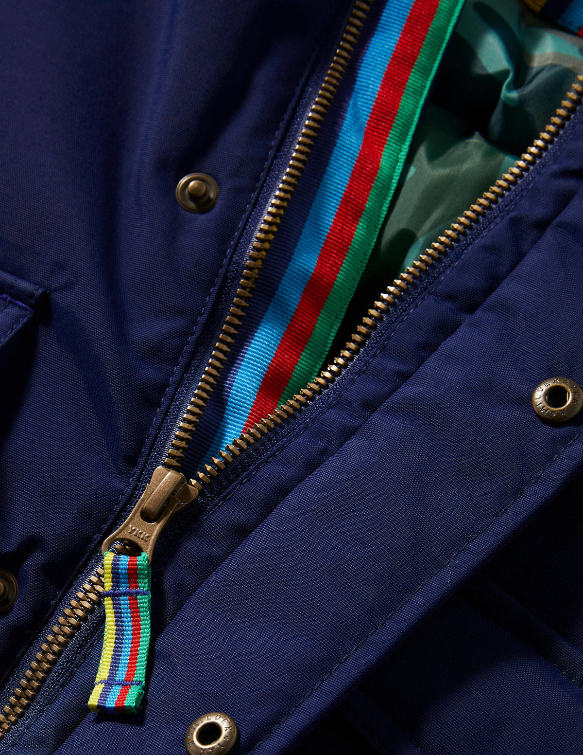 Navy Hooded Waterproof Parka-College Navy-3
