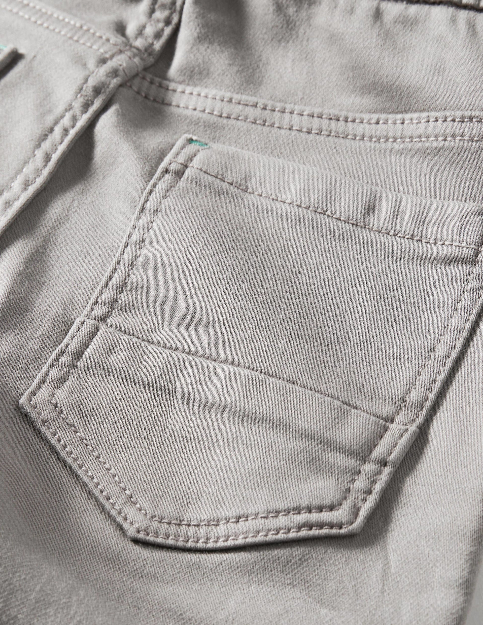 Jersey Skinny Pants-Grey-3