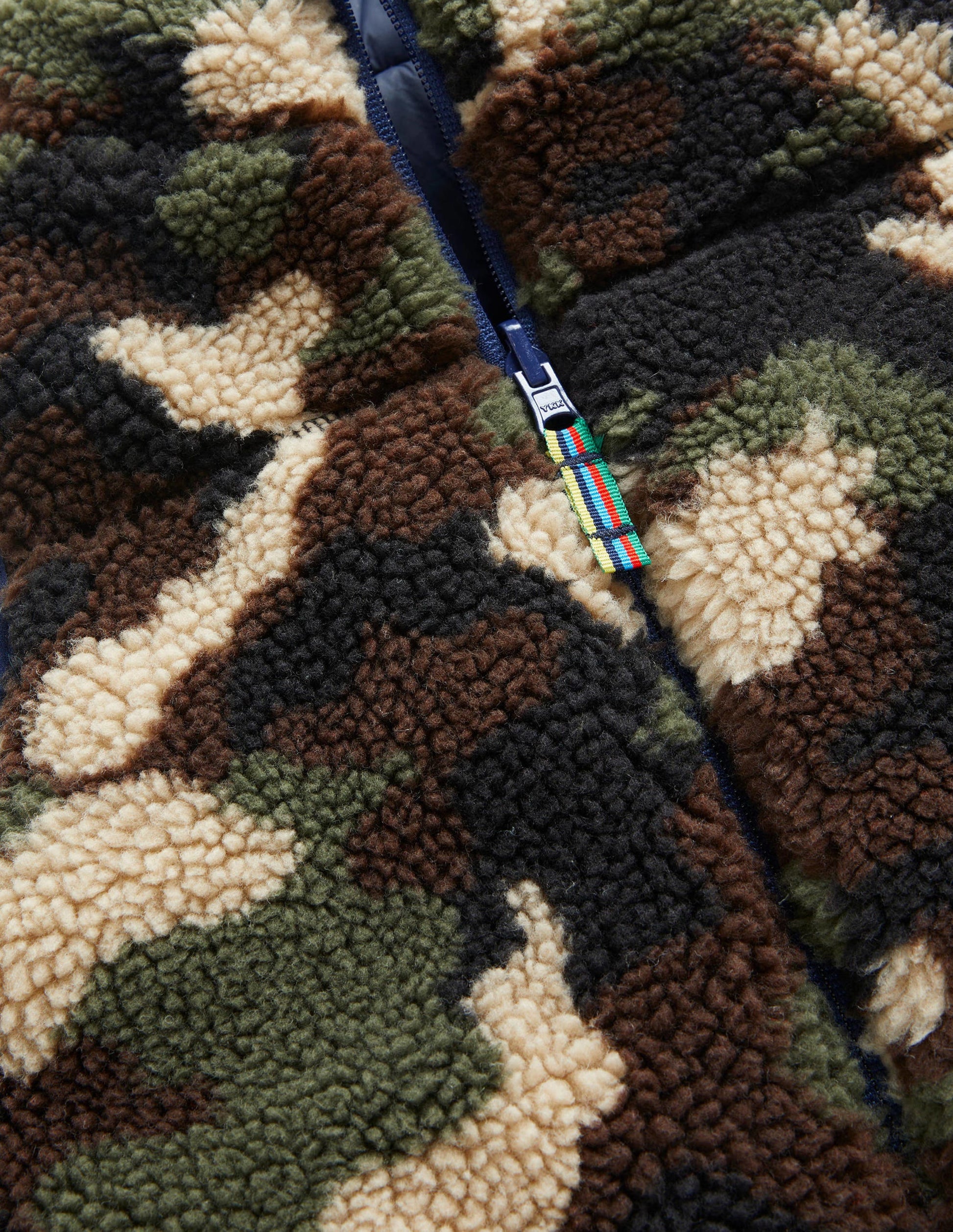 Reversible Navy/Camo Borg Gilet-College Navy/Camo Borg-3
