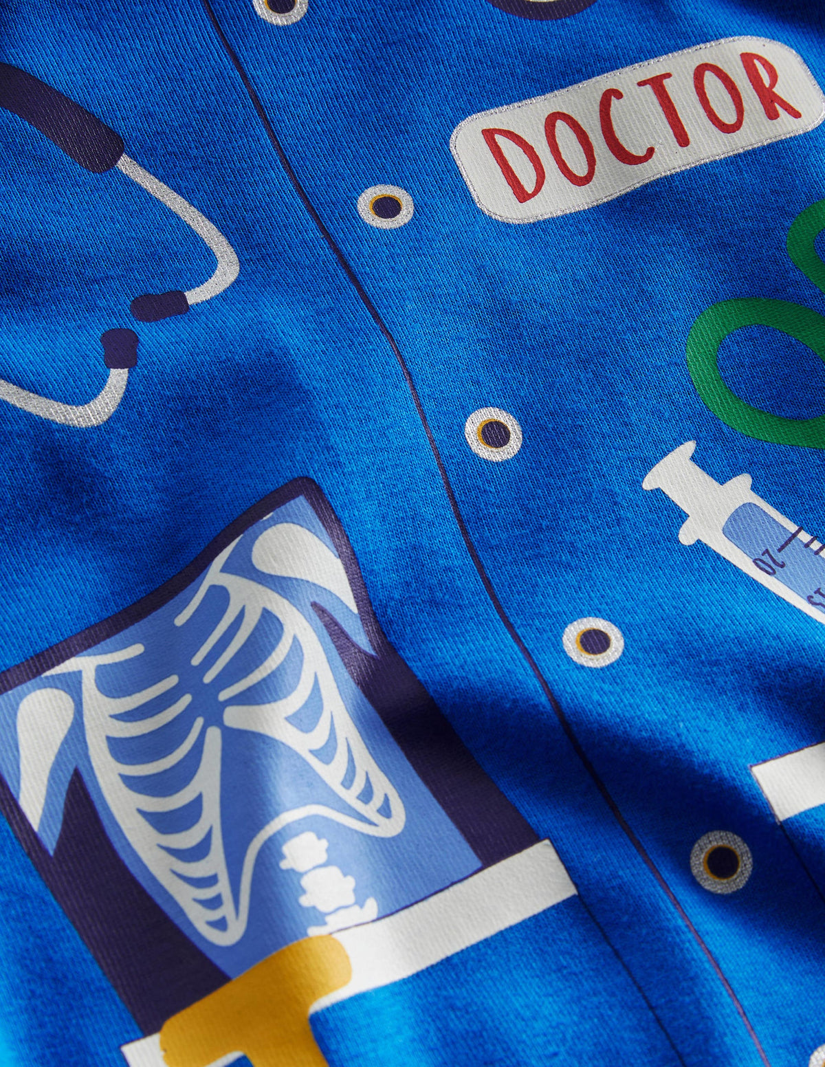 Dream Big Long Pajamas-Elizabethan Blue Doctor - Image 3