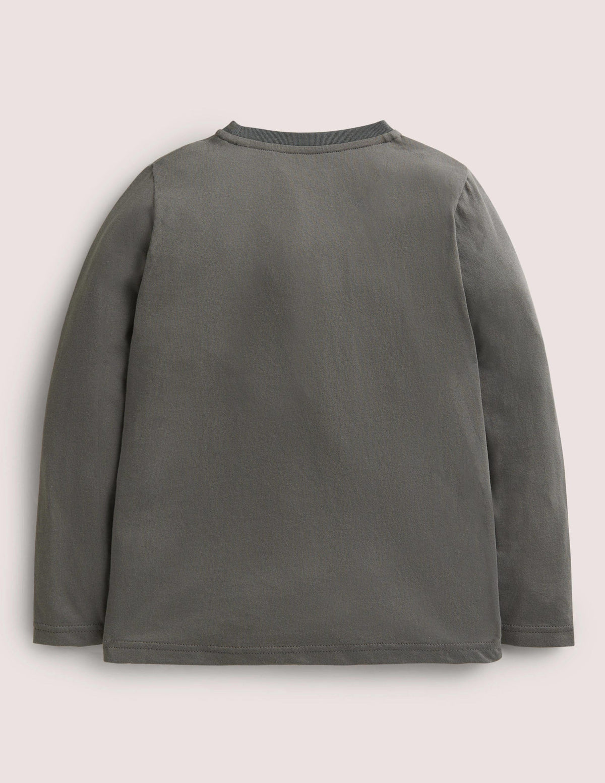 Lift-the-Flap Appliqué T-shirt-Smoke Grey Car-2