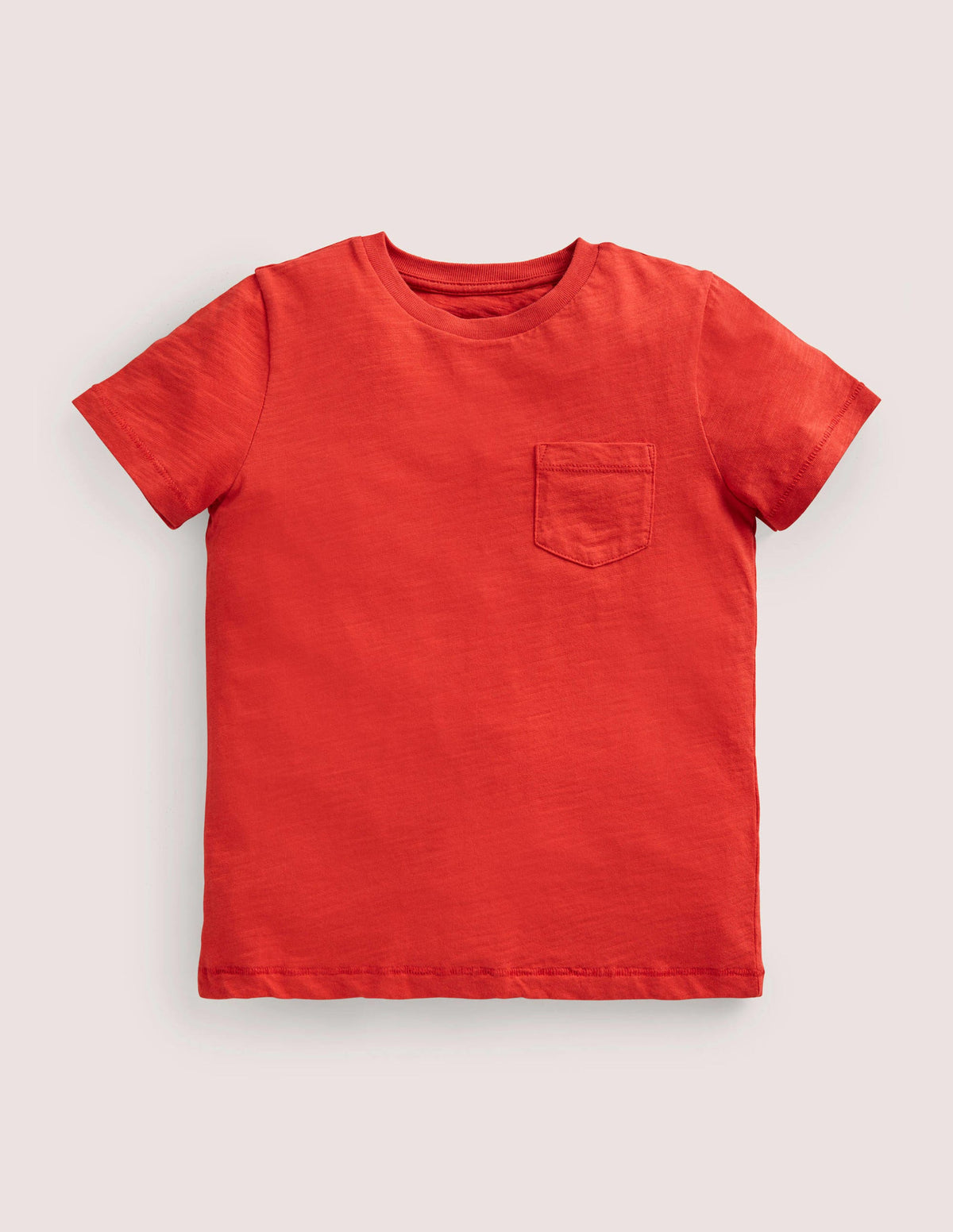 Striped Washed Slub T-shirt-Red Peppadew-1