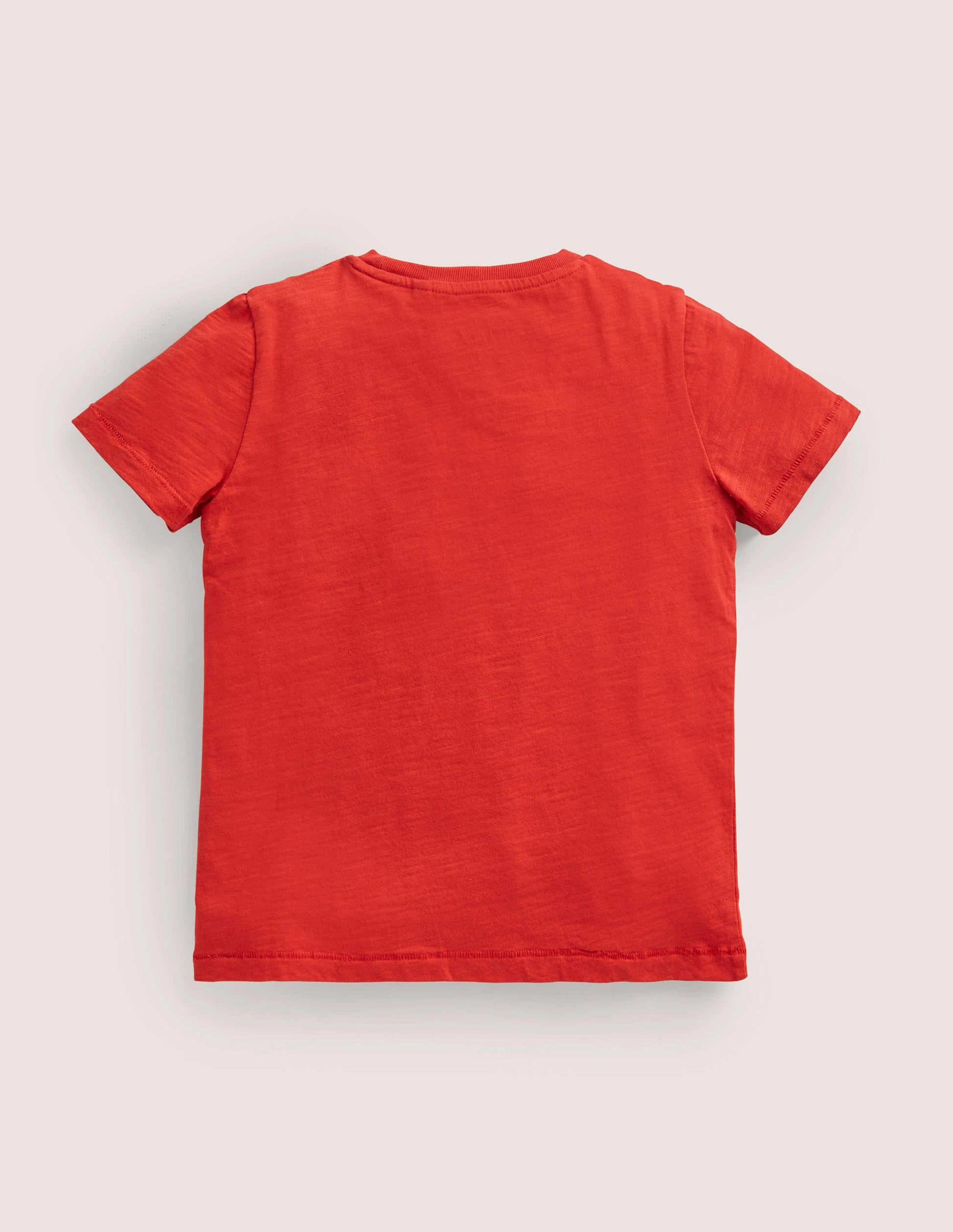 Striped Washed Slub T-shirt-Red Peppadew-2