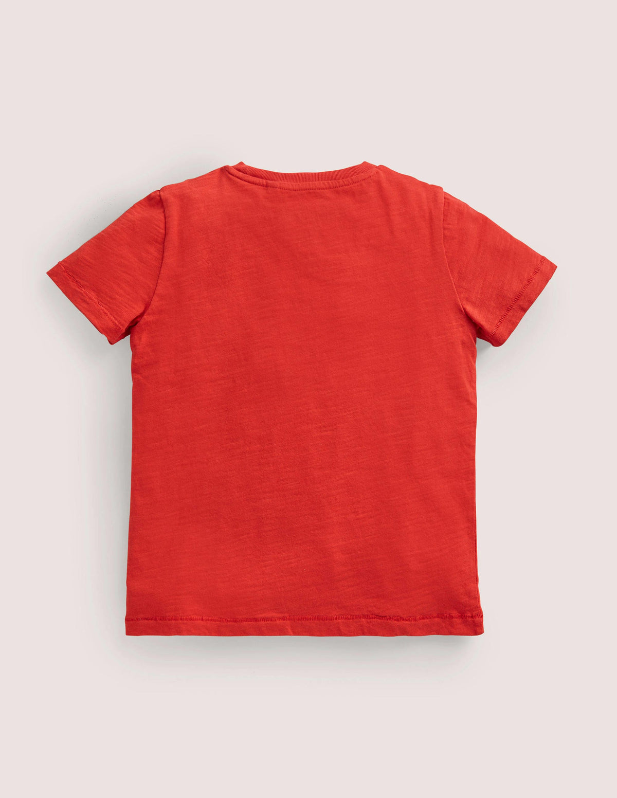Striped Washed Slub T-shirt-Red Peppadew - Image 2