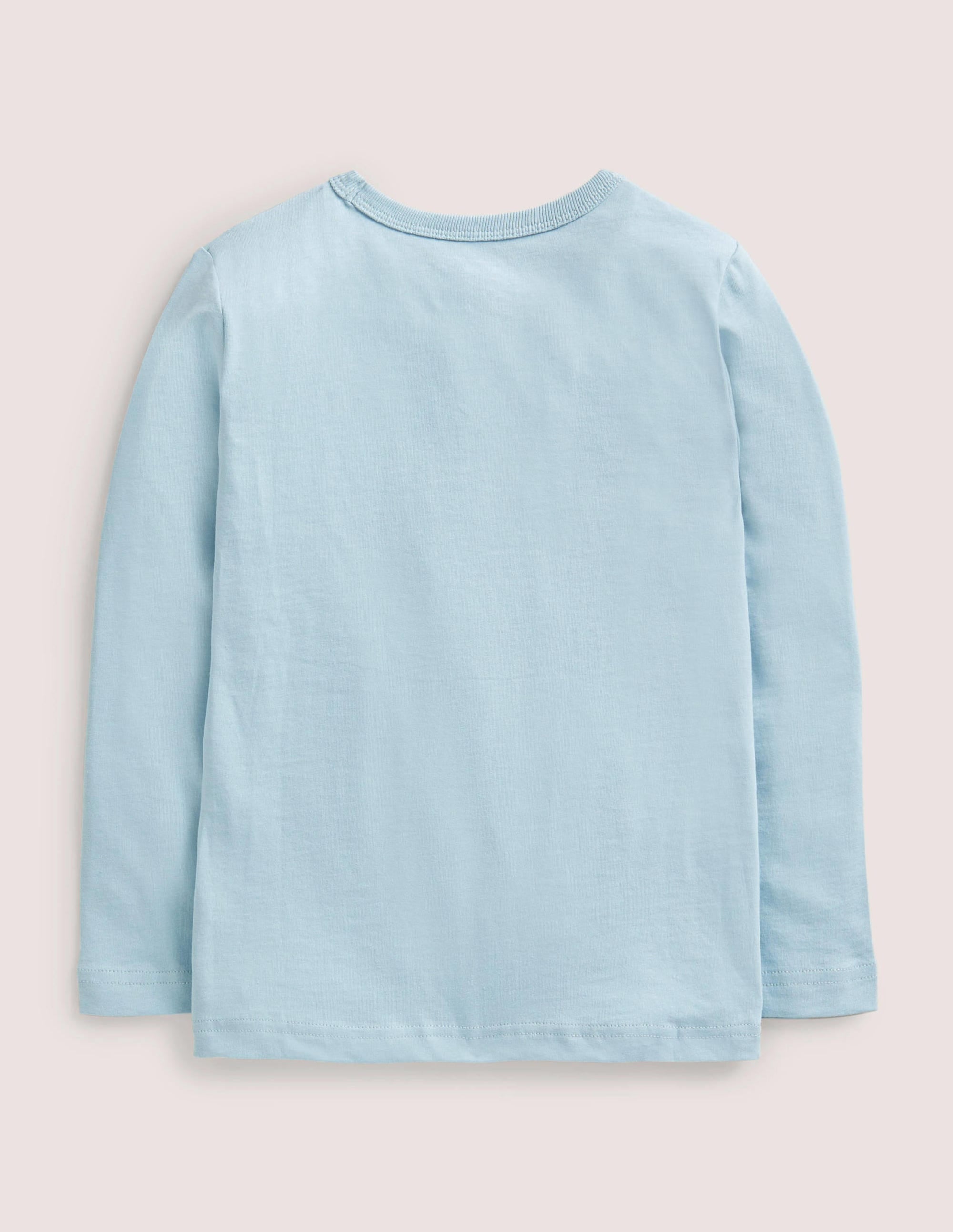 Smiley Planets T-shirt-Mineral Blue Planets - Image 2