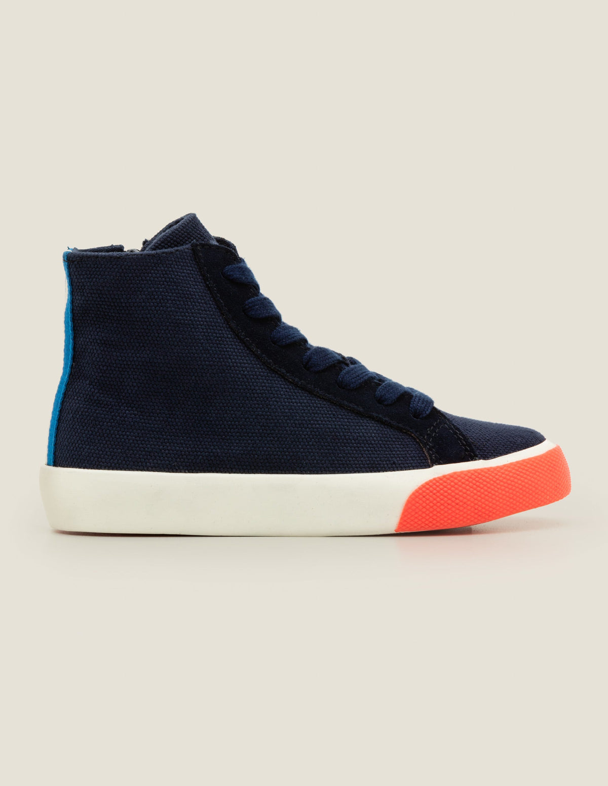 Contrast Canvas High Tops-Navy Blue - Image 2