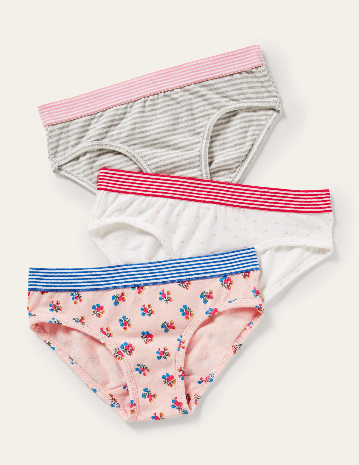 Underwear 3 Pack-Pink Floral - Image 1