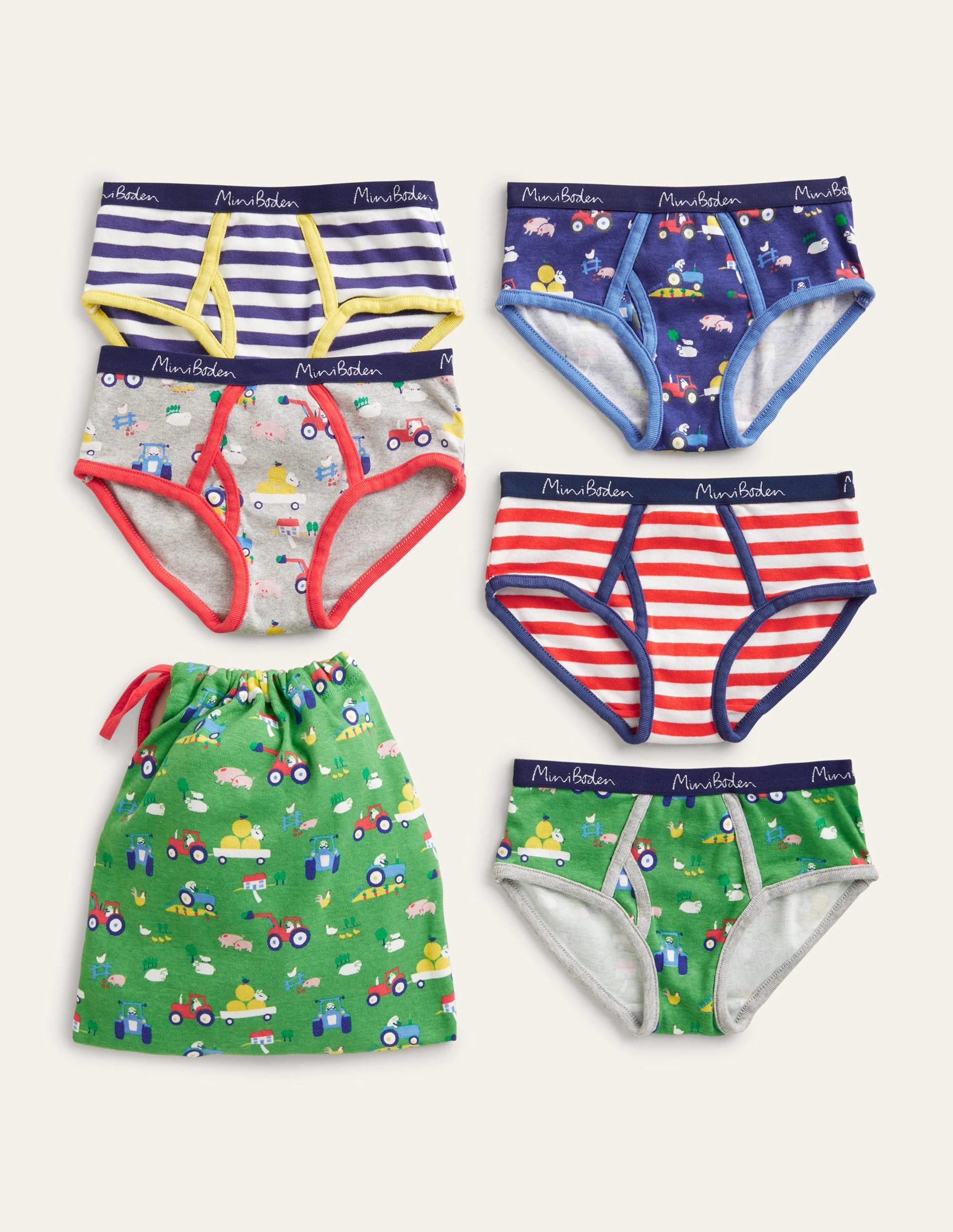 Underwear 5 Pack-Multi Farm - Image 1