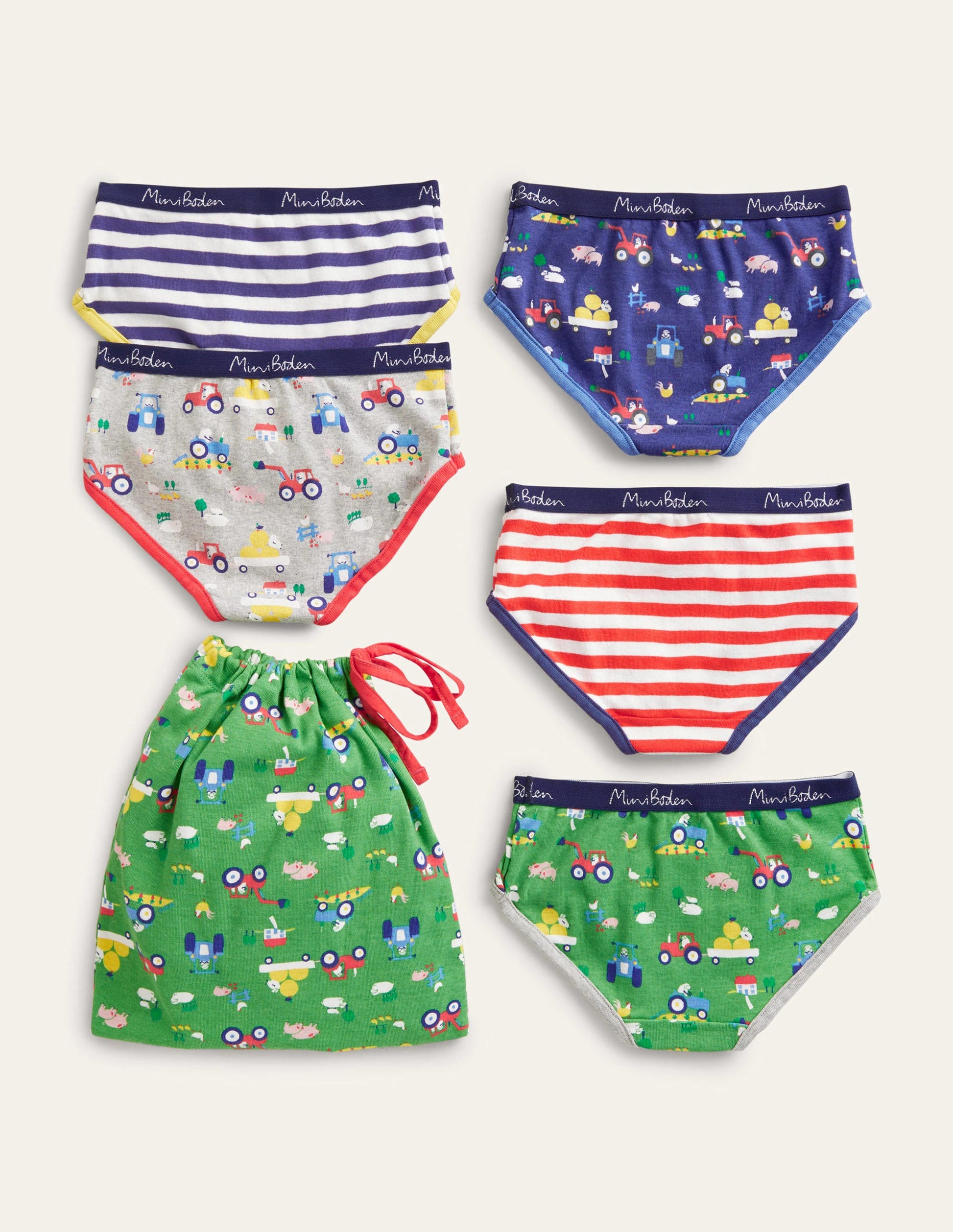 Underwear 5 Pack-Multi Farm-2