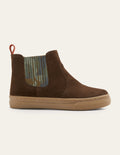 Suede Boots-Brown