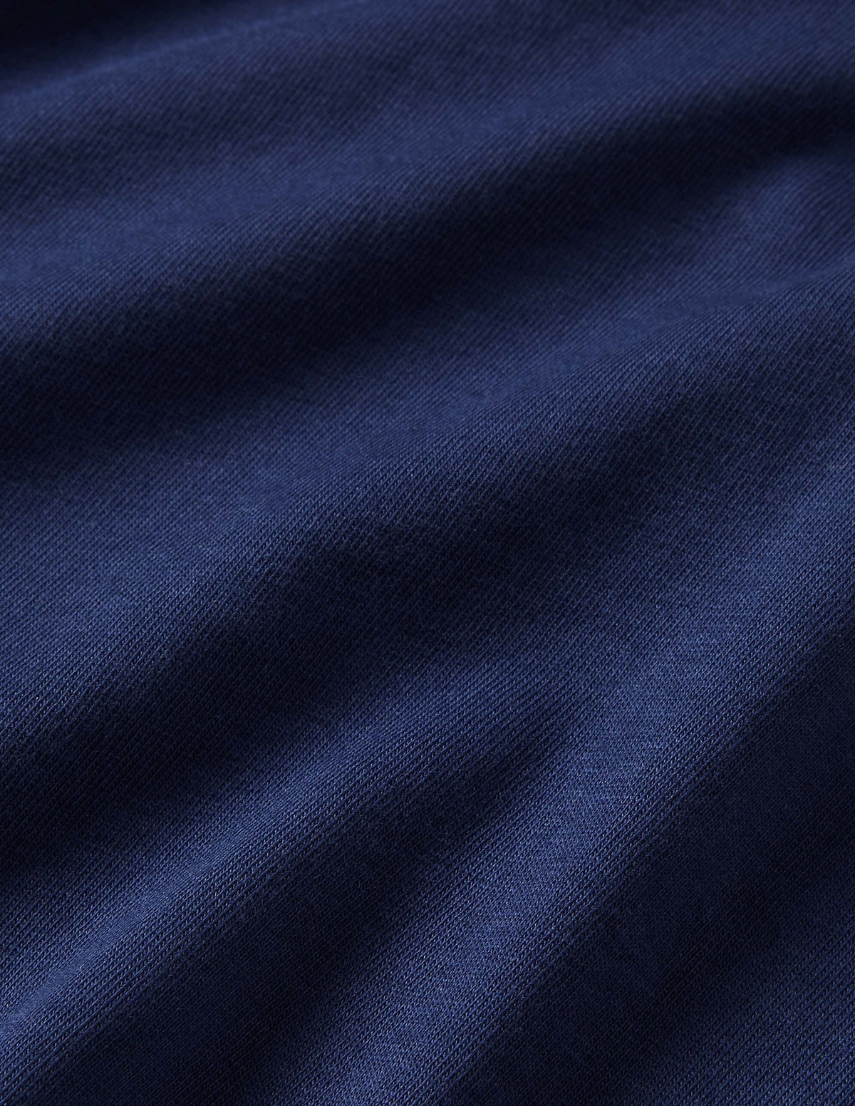 Roll Neck Supersoft T-shirt-College Navy-3