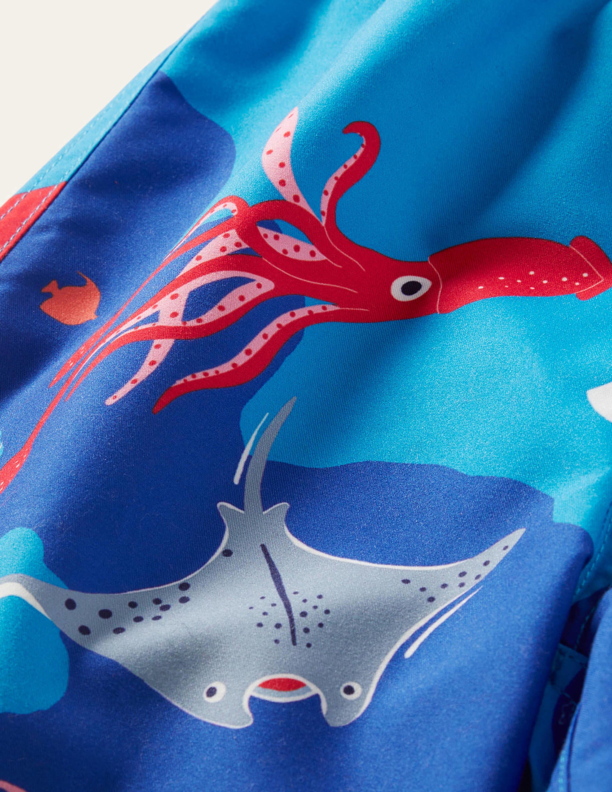 Swim Trunks-Moroccan Blue, Deep Sea Diver - Image 3