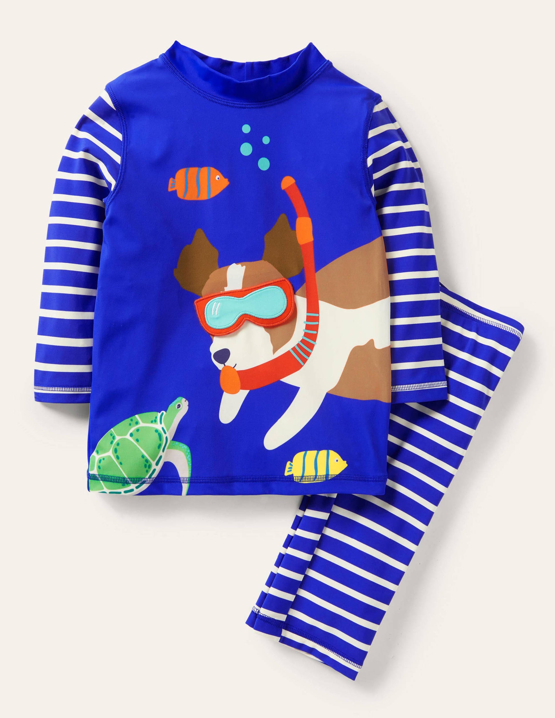 Sun Safe Surf Set-Scuba Sprout/Stripe-1