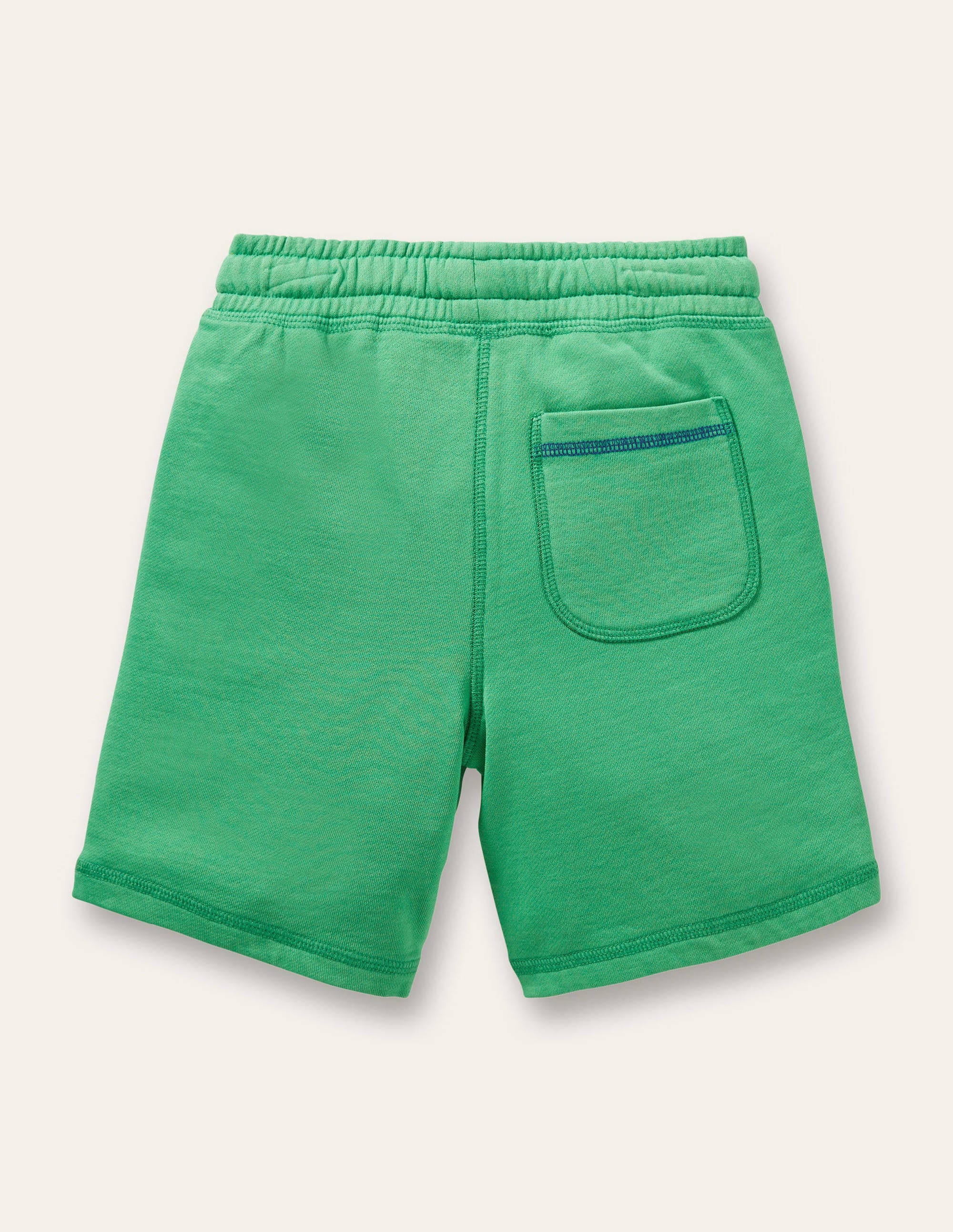 Garment-dyed Sweatshorts-Iguana Green - Image 2