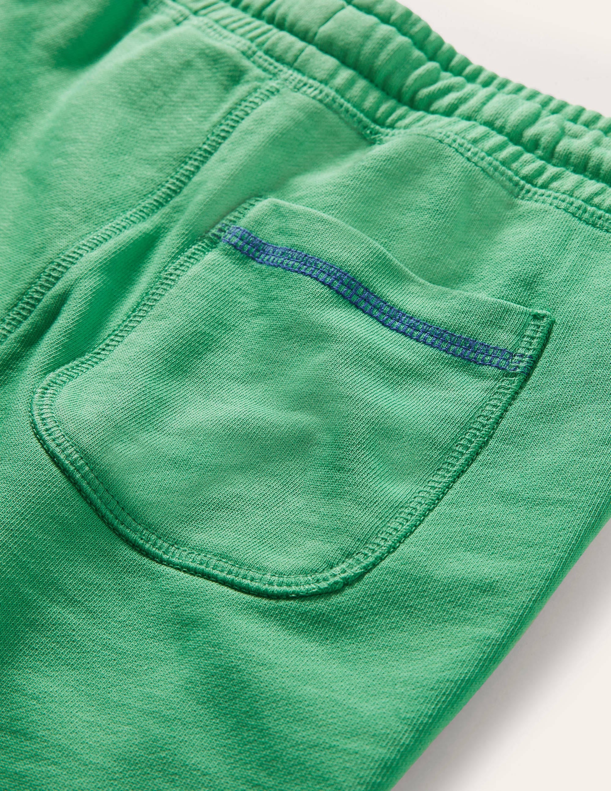 Garment-dyed Sweatshorts-Iguana Green - Image 3
