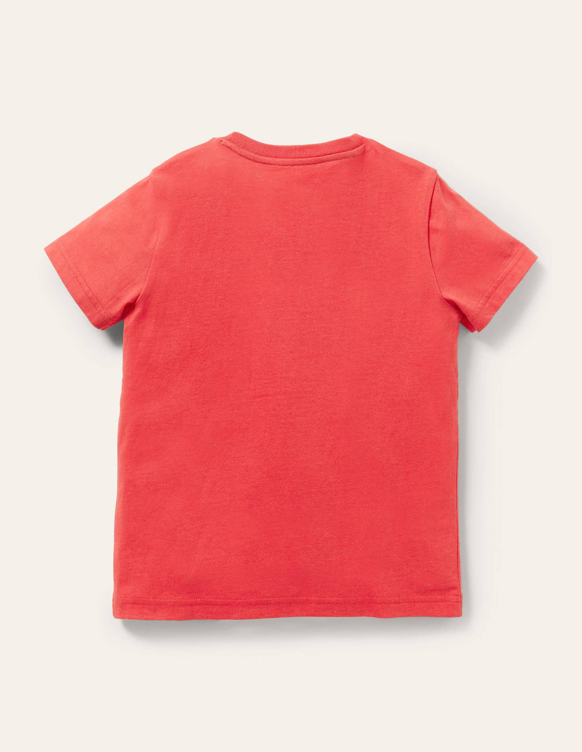 Stick-On Appliqué T-shirt-Strawberry Tart Red Sprout-2