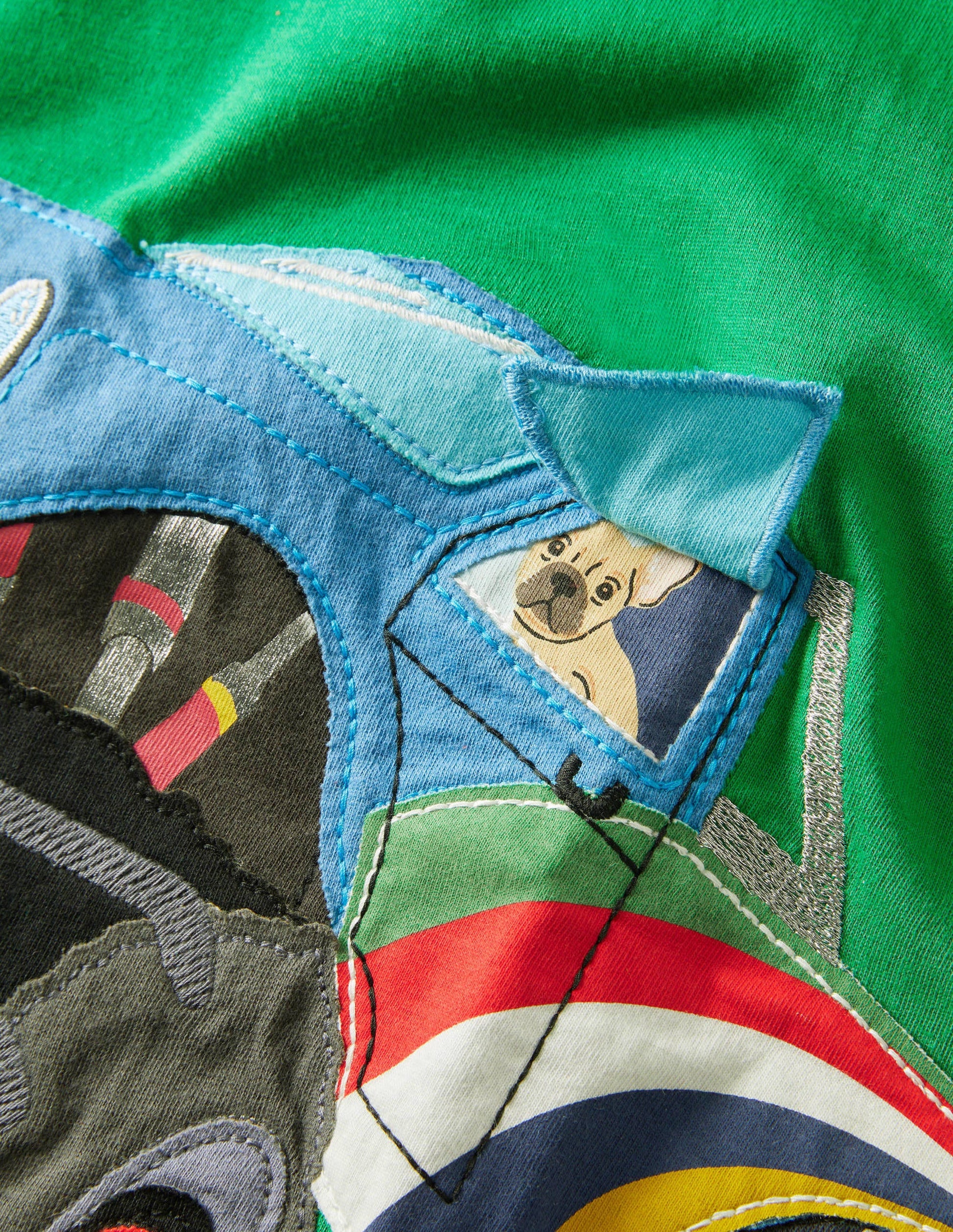 Lift-the-Flap T-shirt-Green Pepper Monster Truck-3