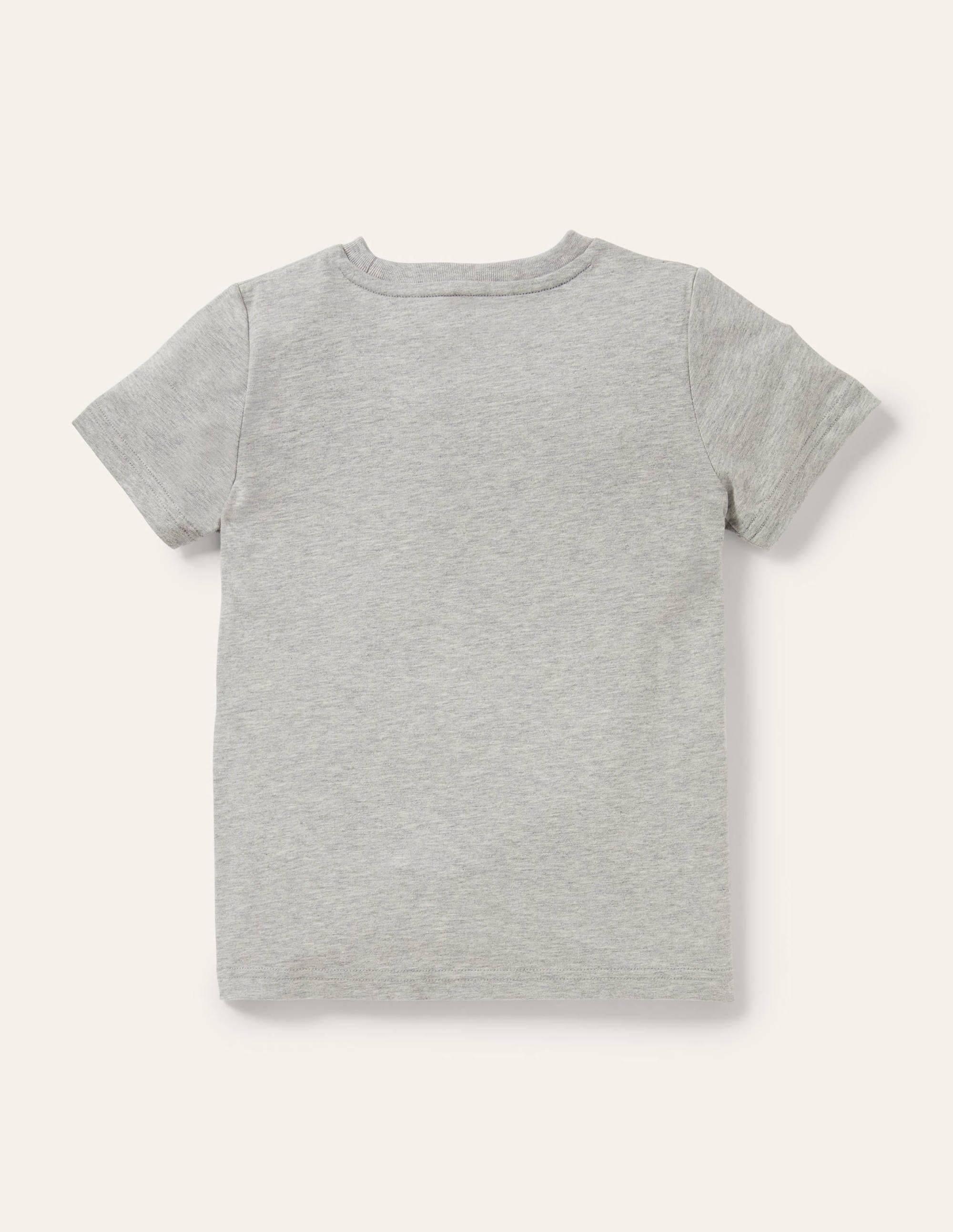 Glow-in-the-dark T-shirt-Grey Marl Sea Animals - Image 2