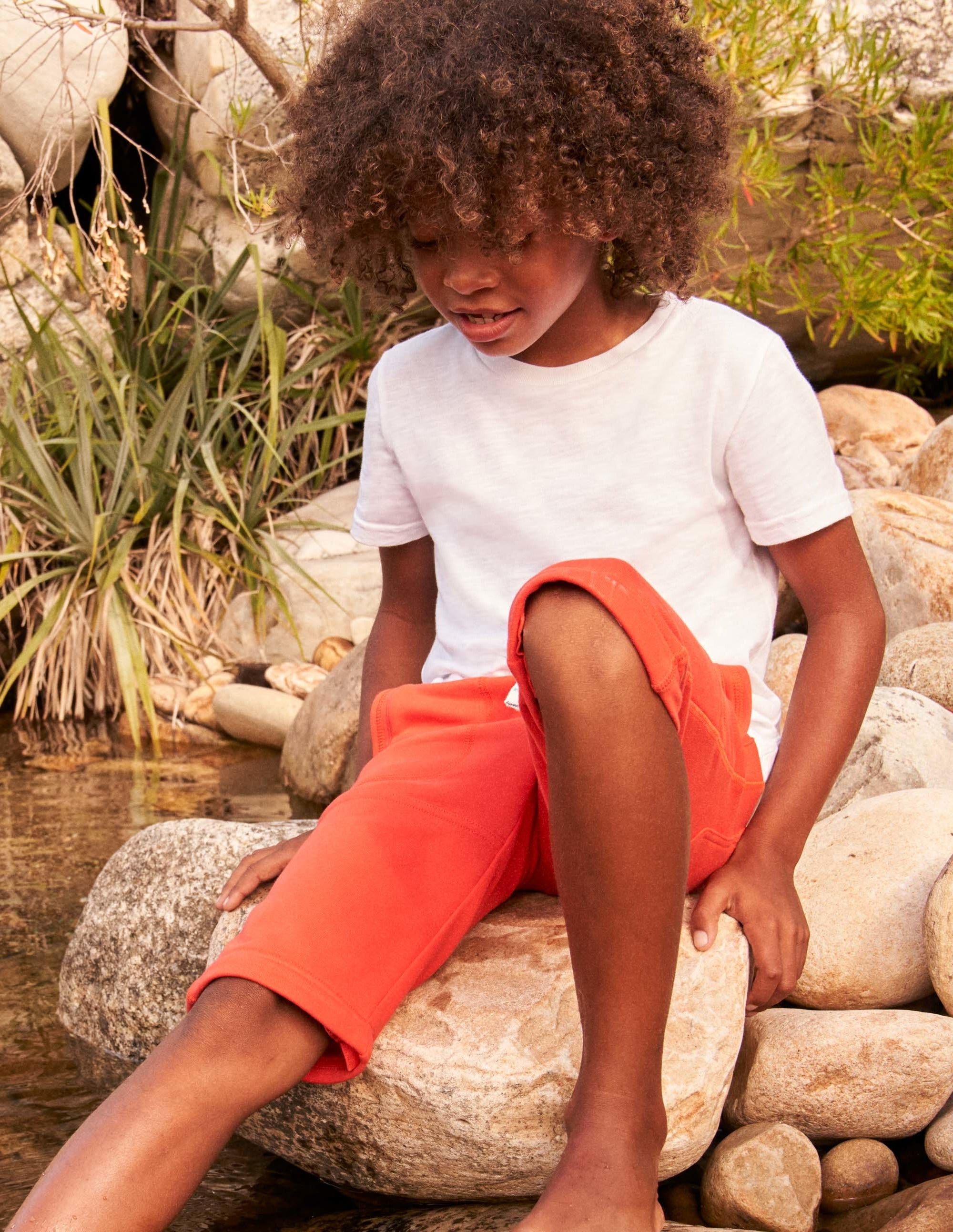 Zip-off Jersey Sweatpants-Rocket Red - Image 4