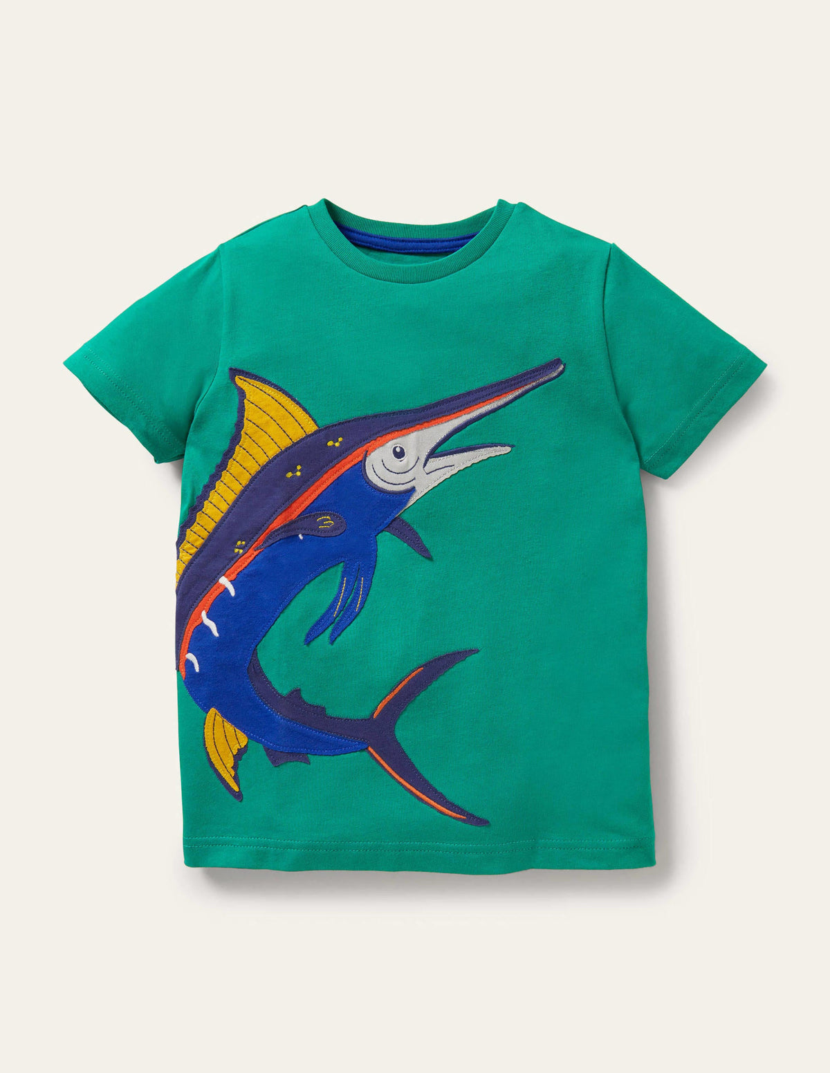 GITD Underwater T-shirt-Tropical Green Swordfish - Image 1